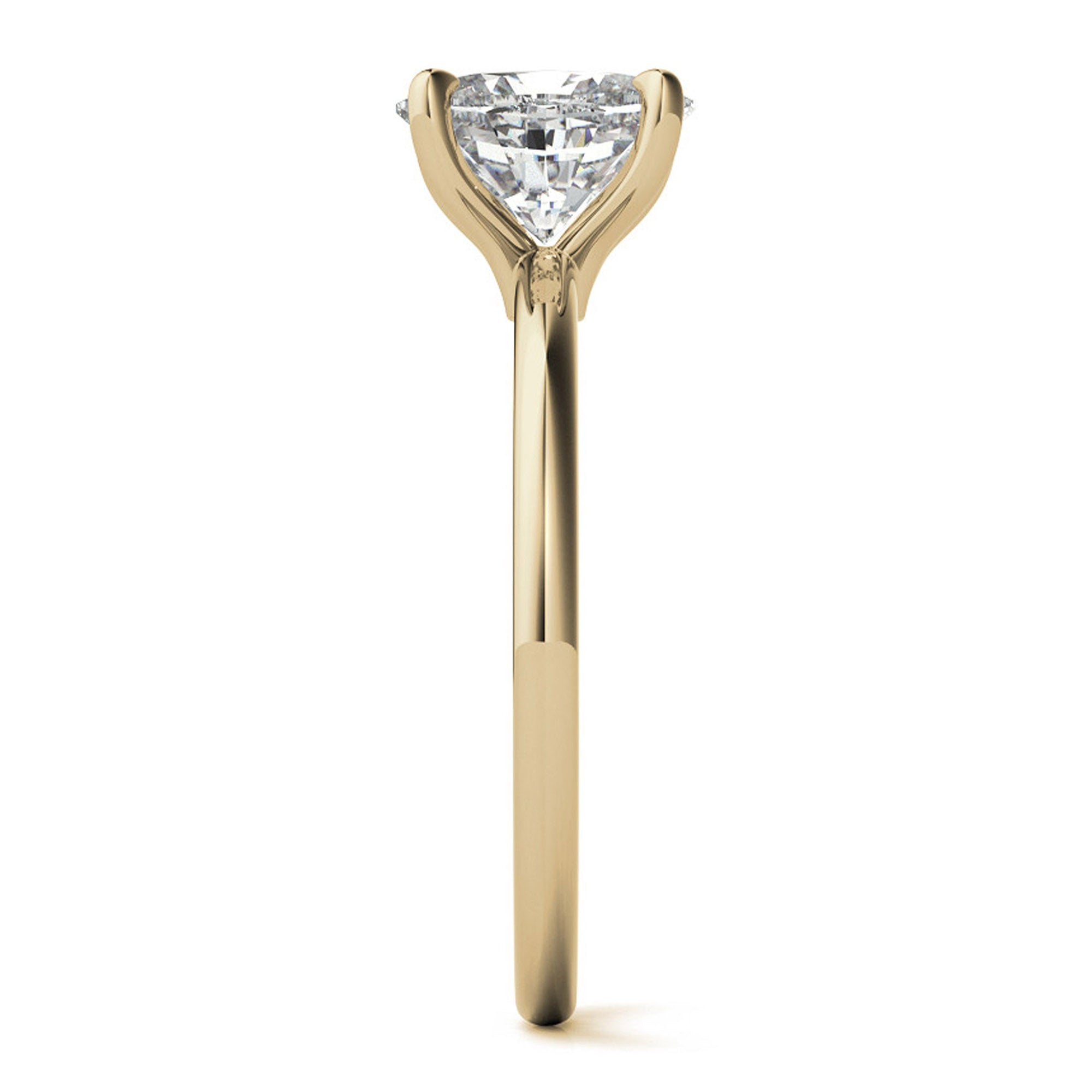 Silver Gleaming Oval Beauty Ring