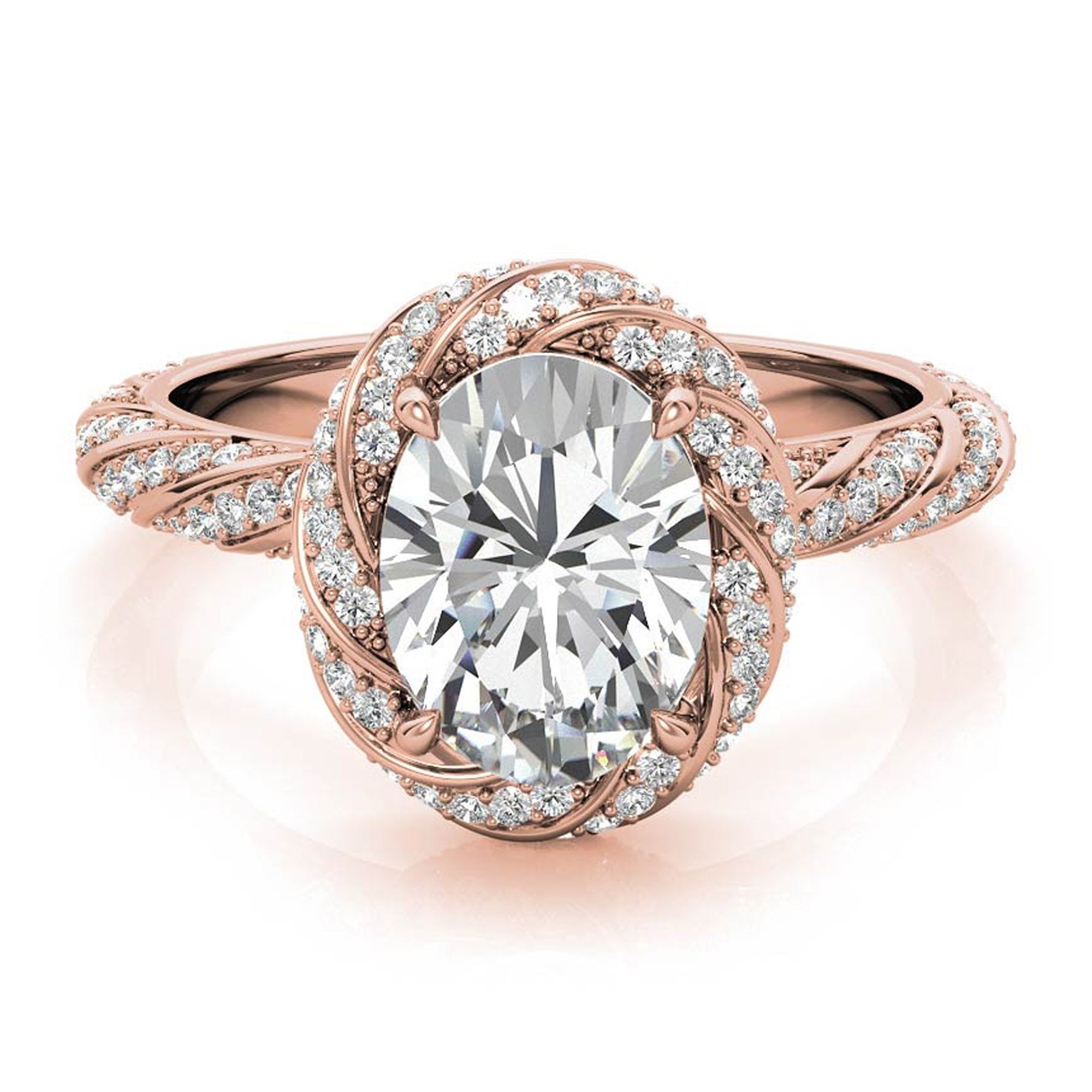 Silver Elegant Aura Ring