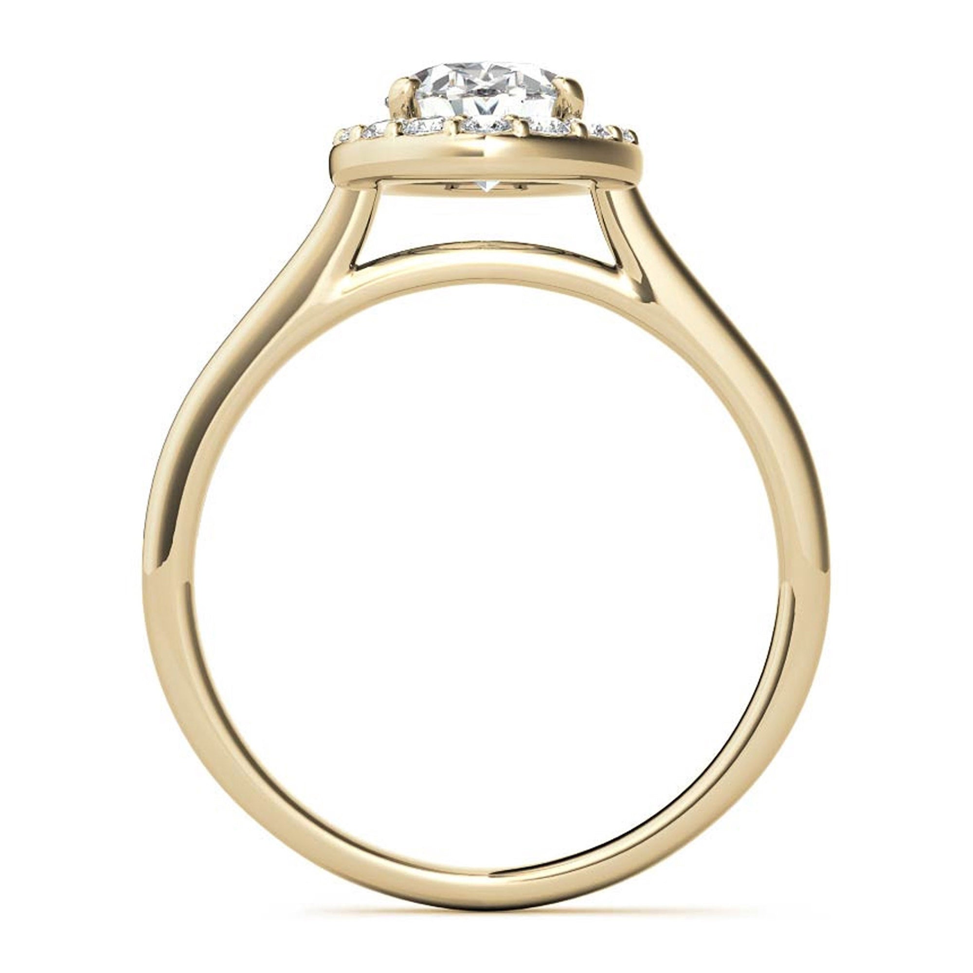 Silver Blush Halo Beauty Ring