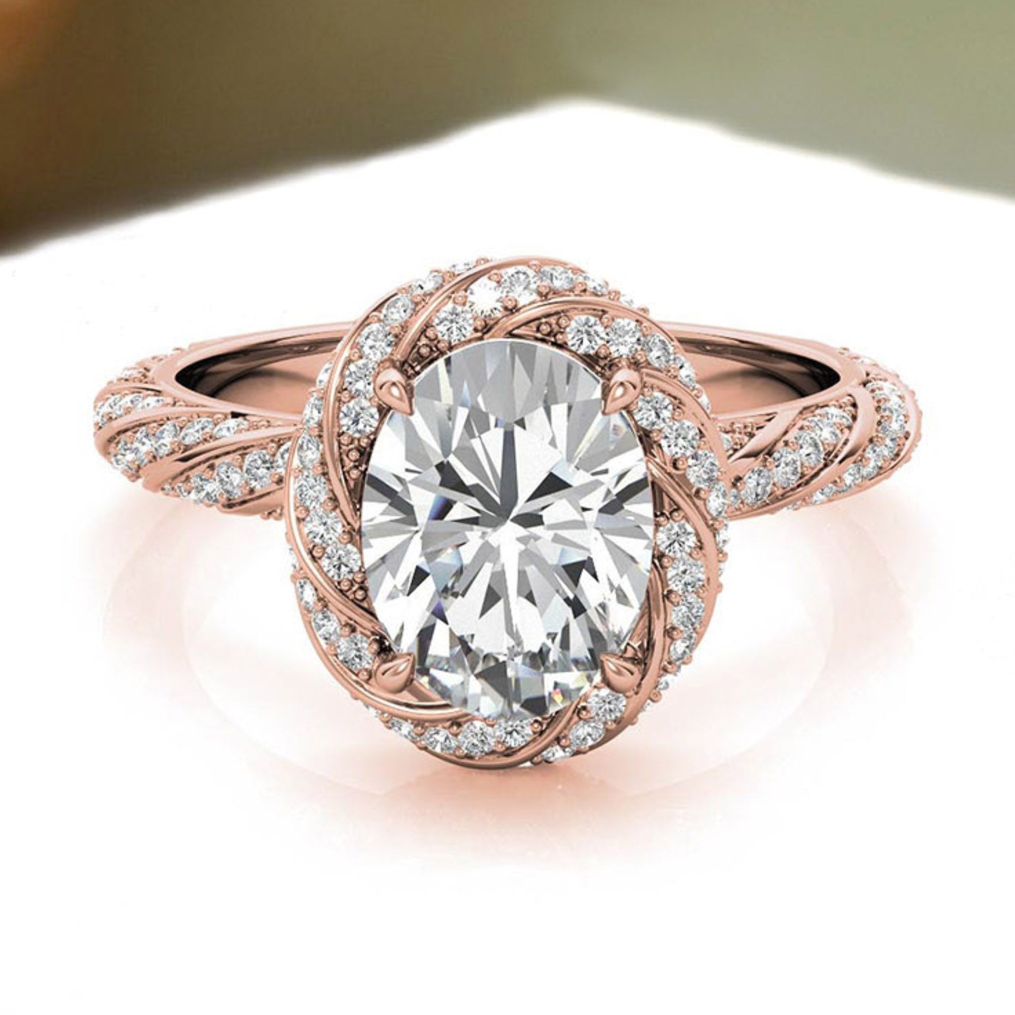 Silver Elegant Aura Ring