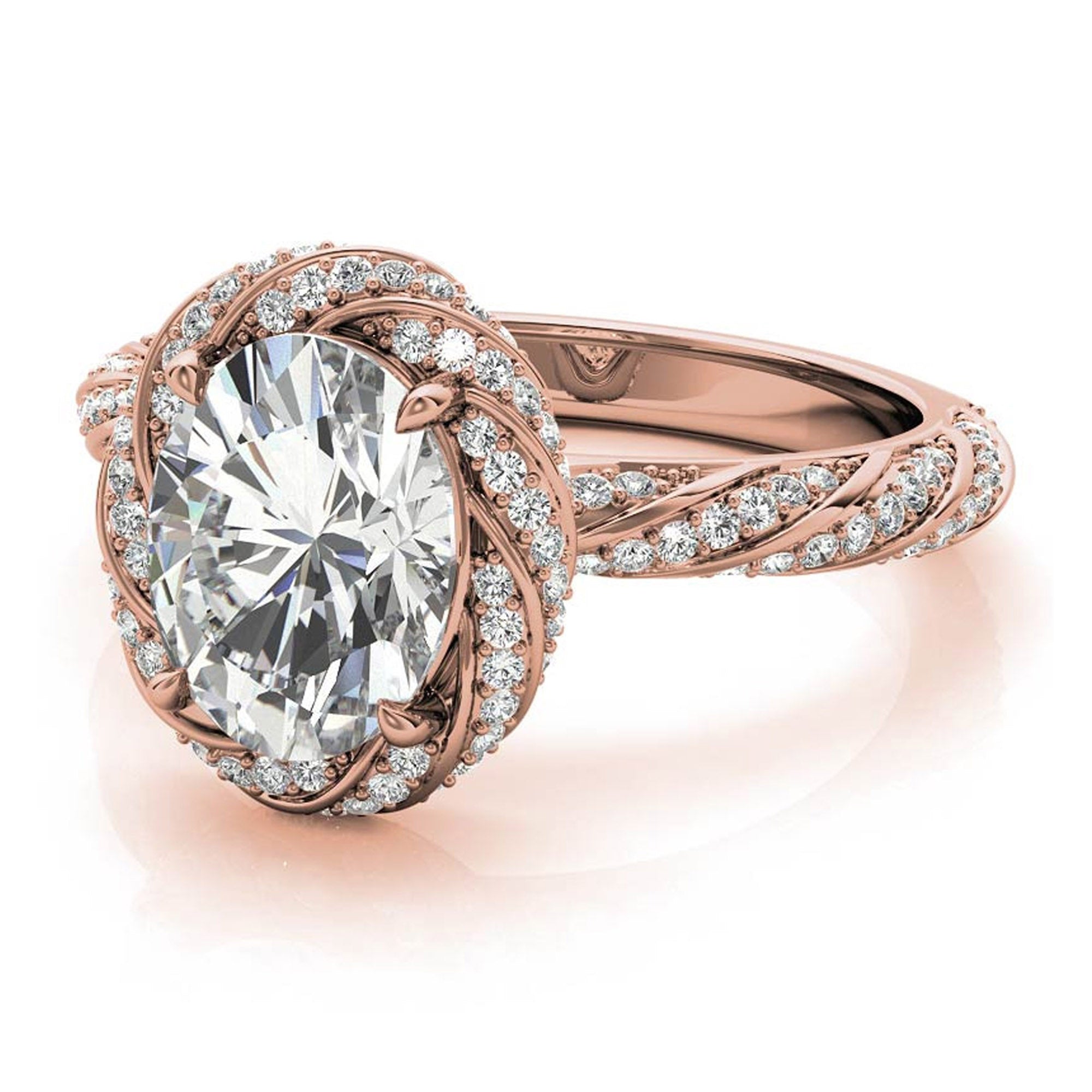 Silver Elegant Aura Ring
