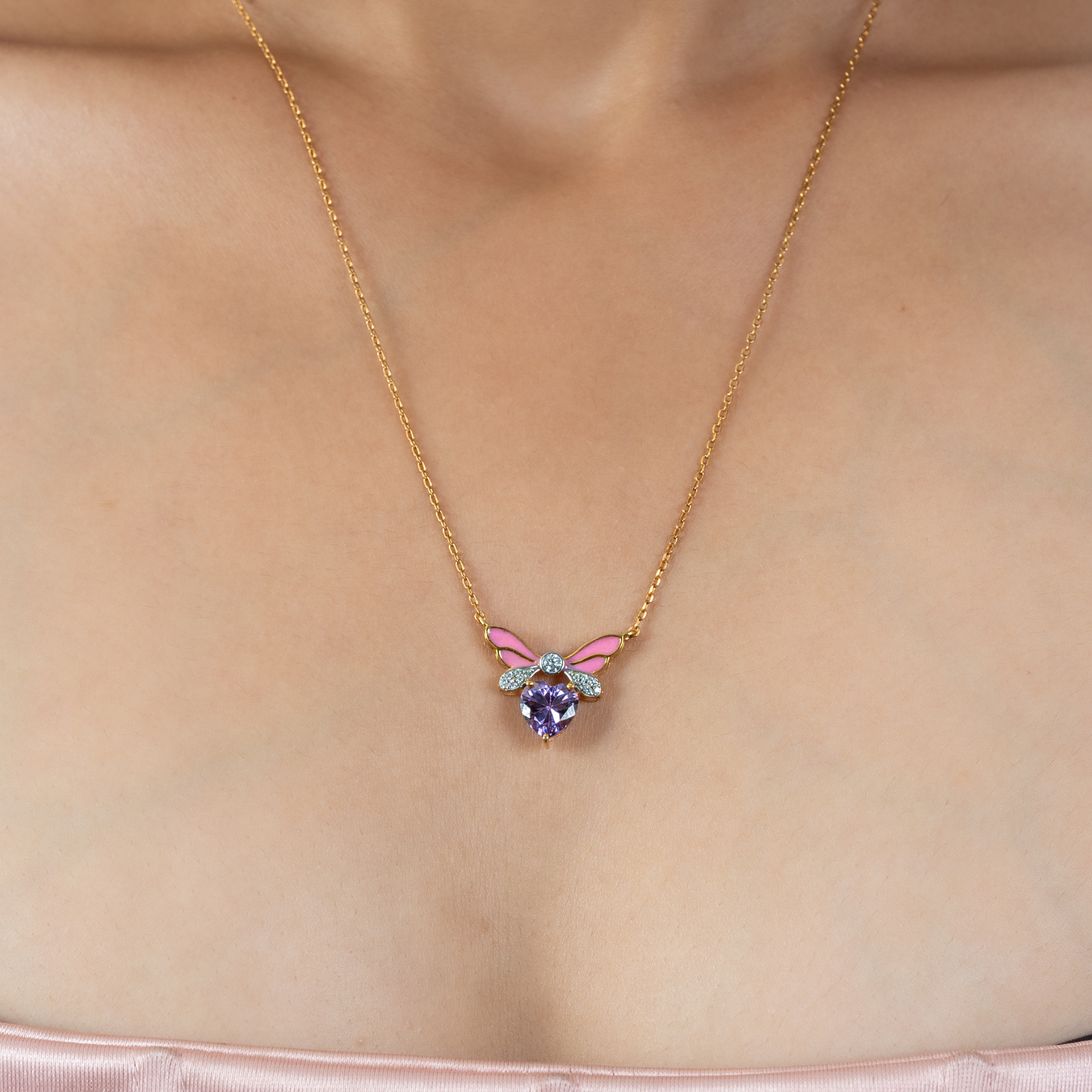 Butterfly Drop Charm Pendant