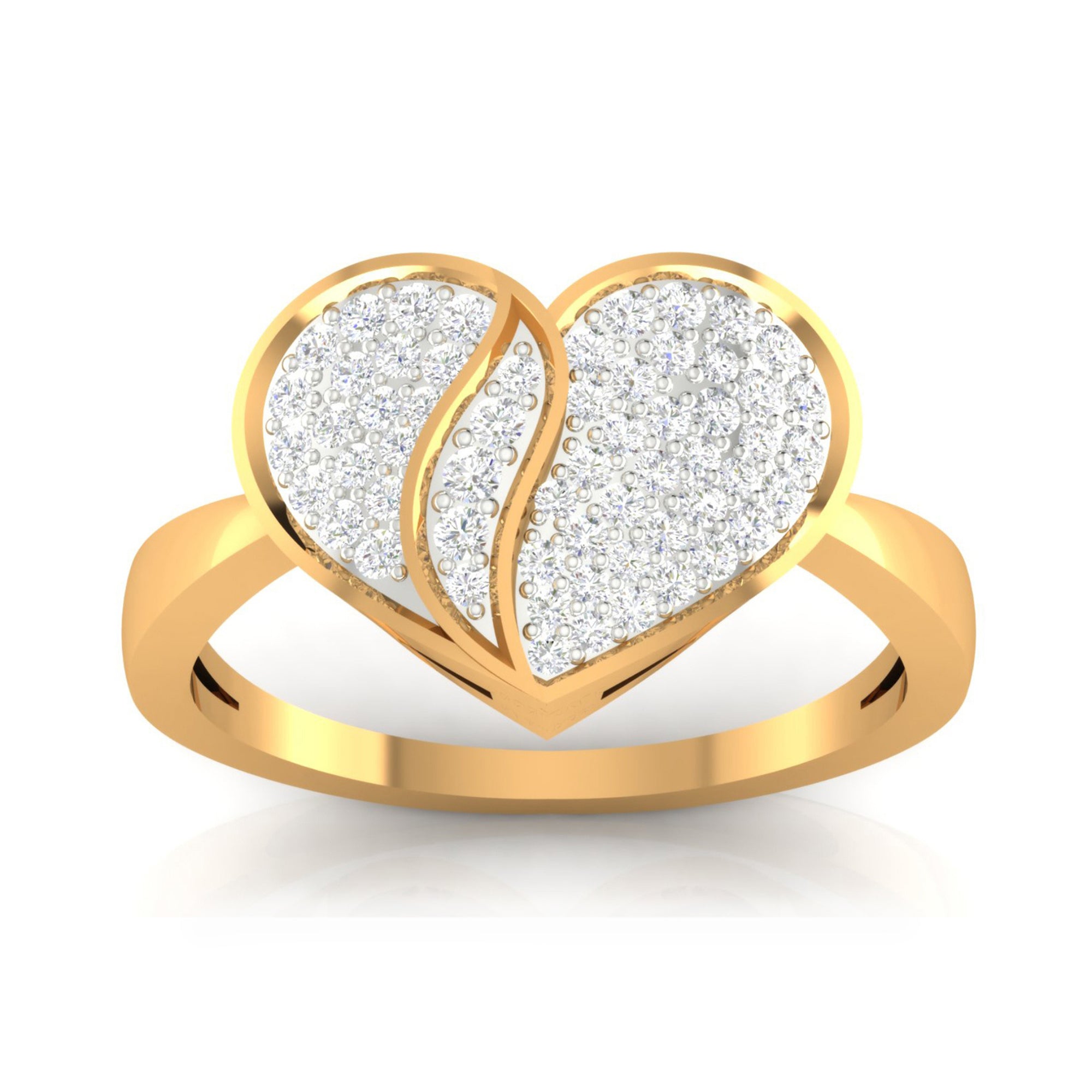 Heart Diamond Promise Ring
