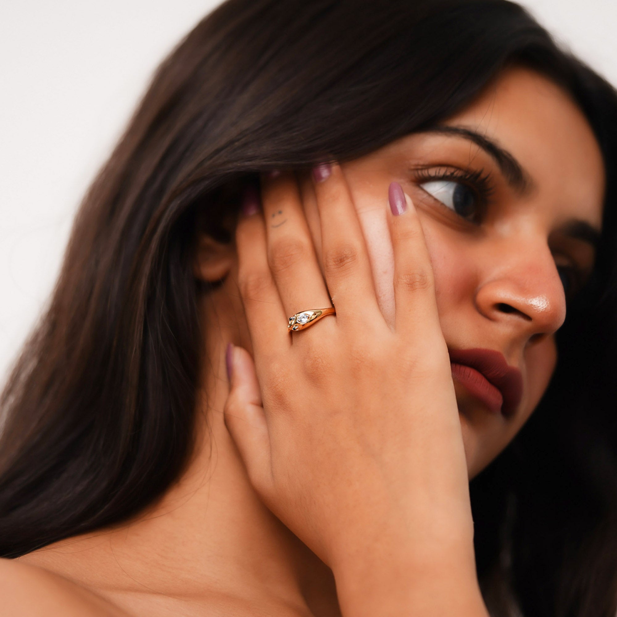 Snake Inspired Sterling Silver Ring