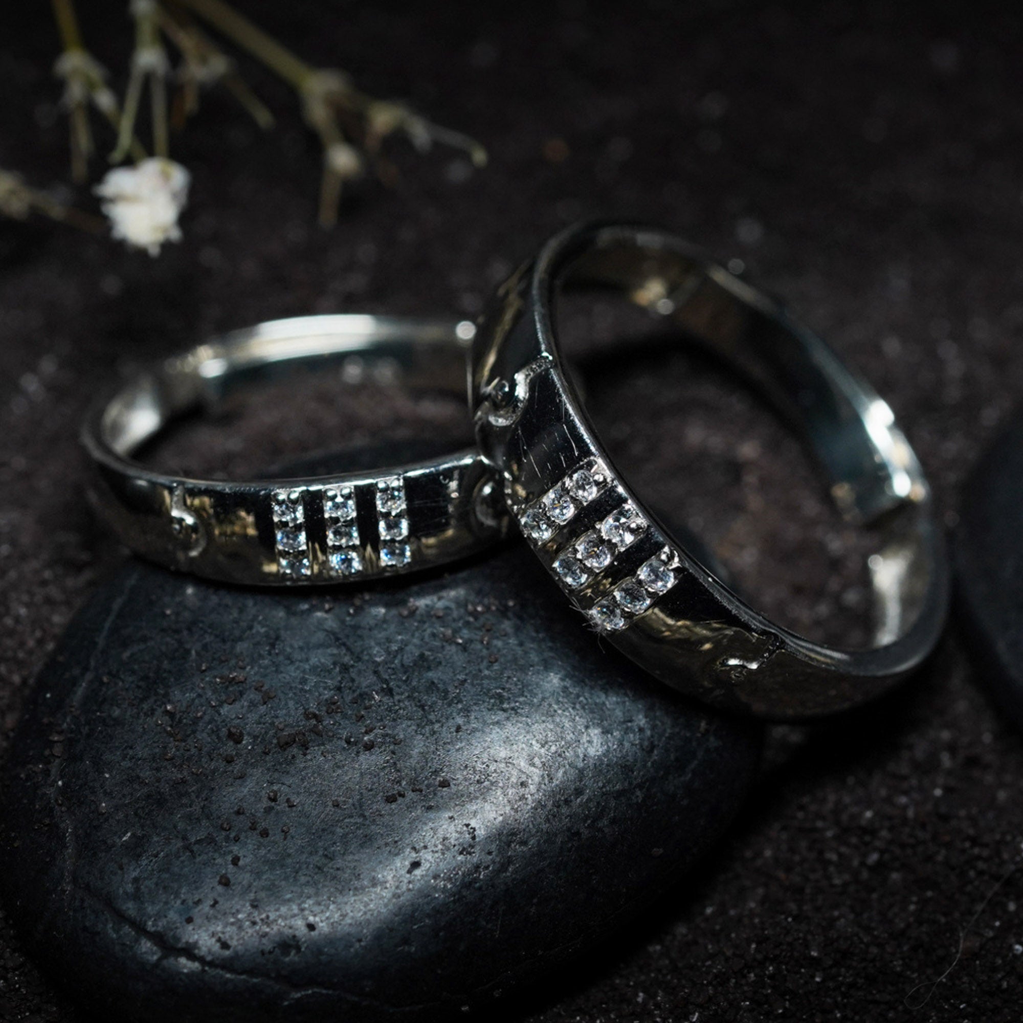 Eternal Love Matching Couple Bands