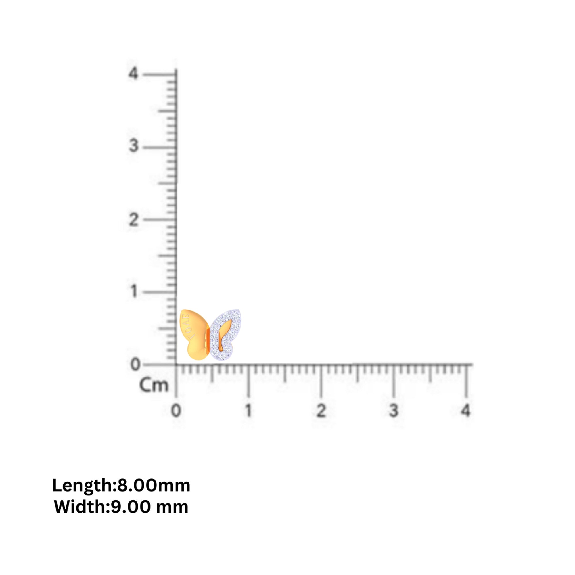 Butterfly Earrings for Girls