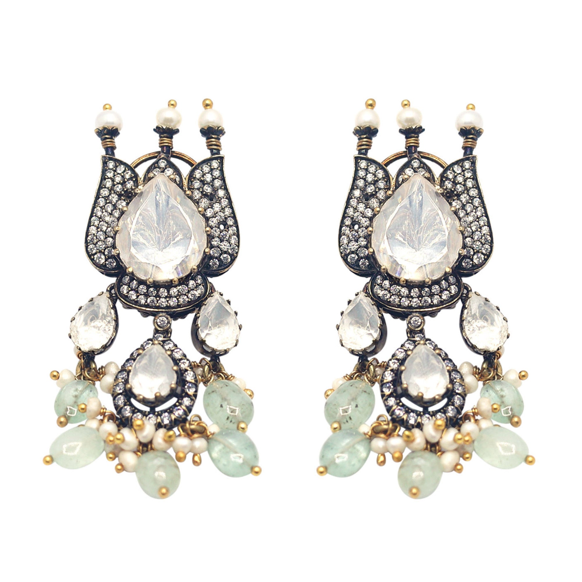 Rani Shantala Blossom Danglers