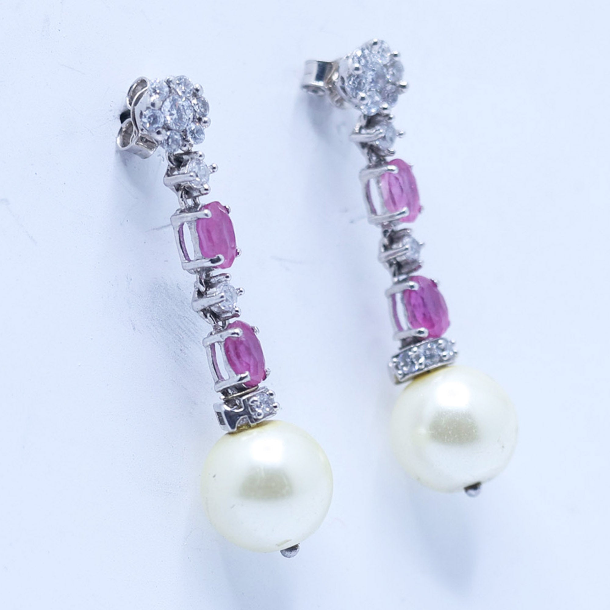 Princess Jodhaa Ruby Dangle Earrings
