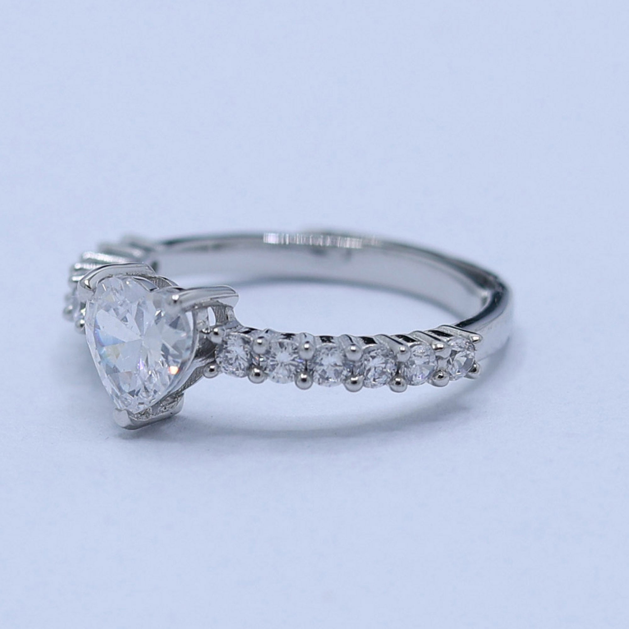 Sparkling Heart Promise Ring