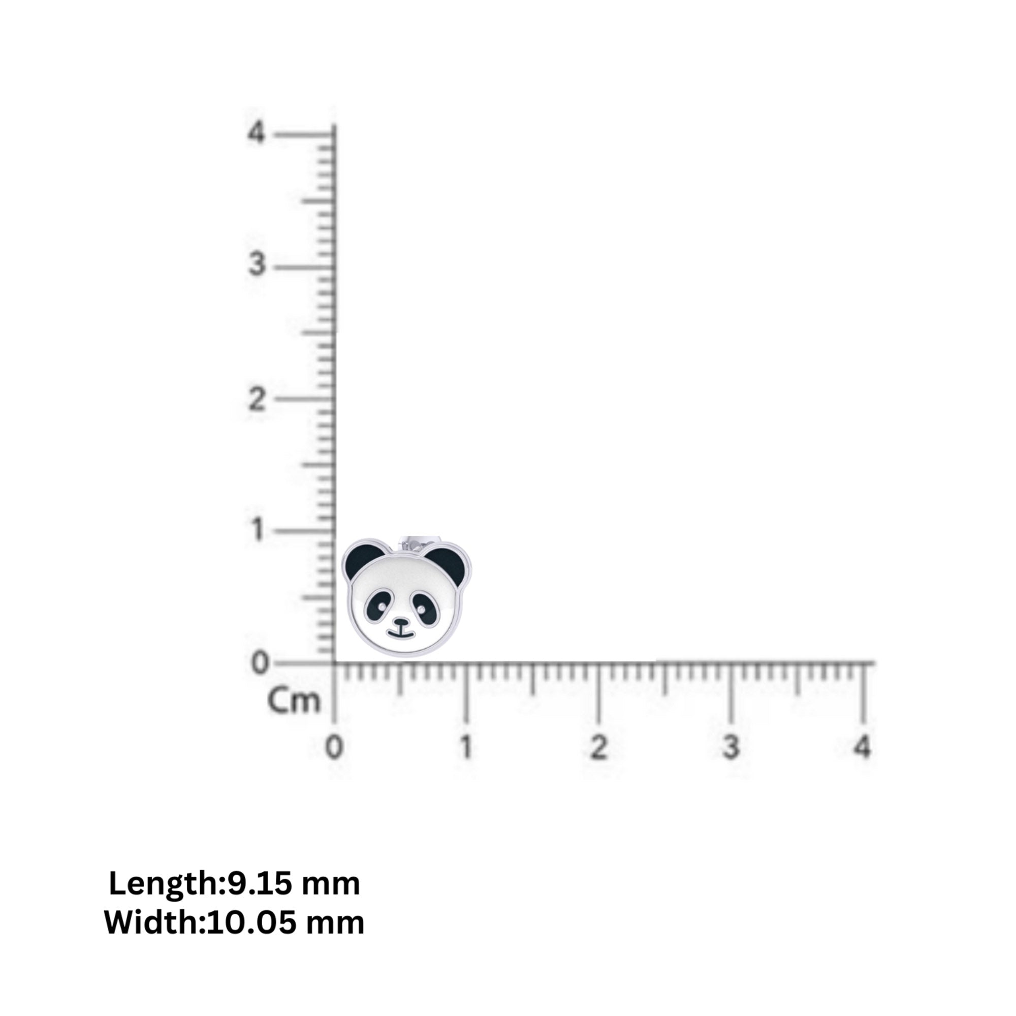 Cute Panda Earrings for Girls