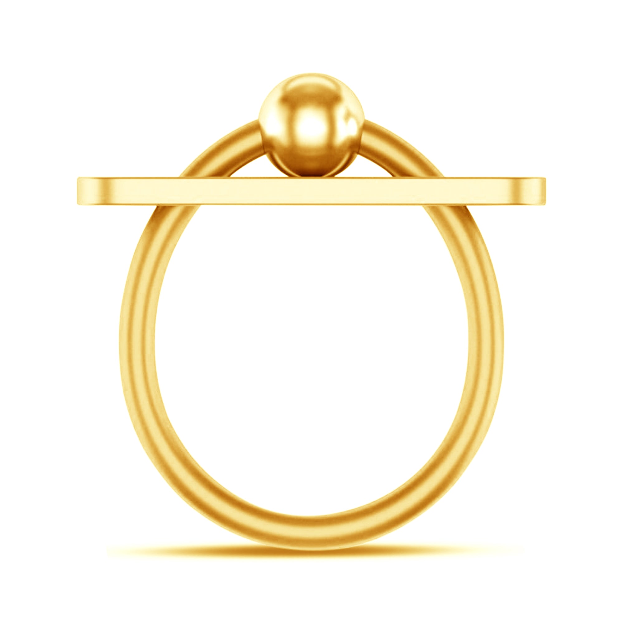 Men’s Yellow Gold Plating Ring
