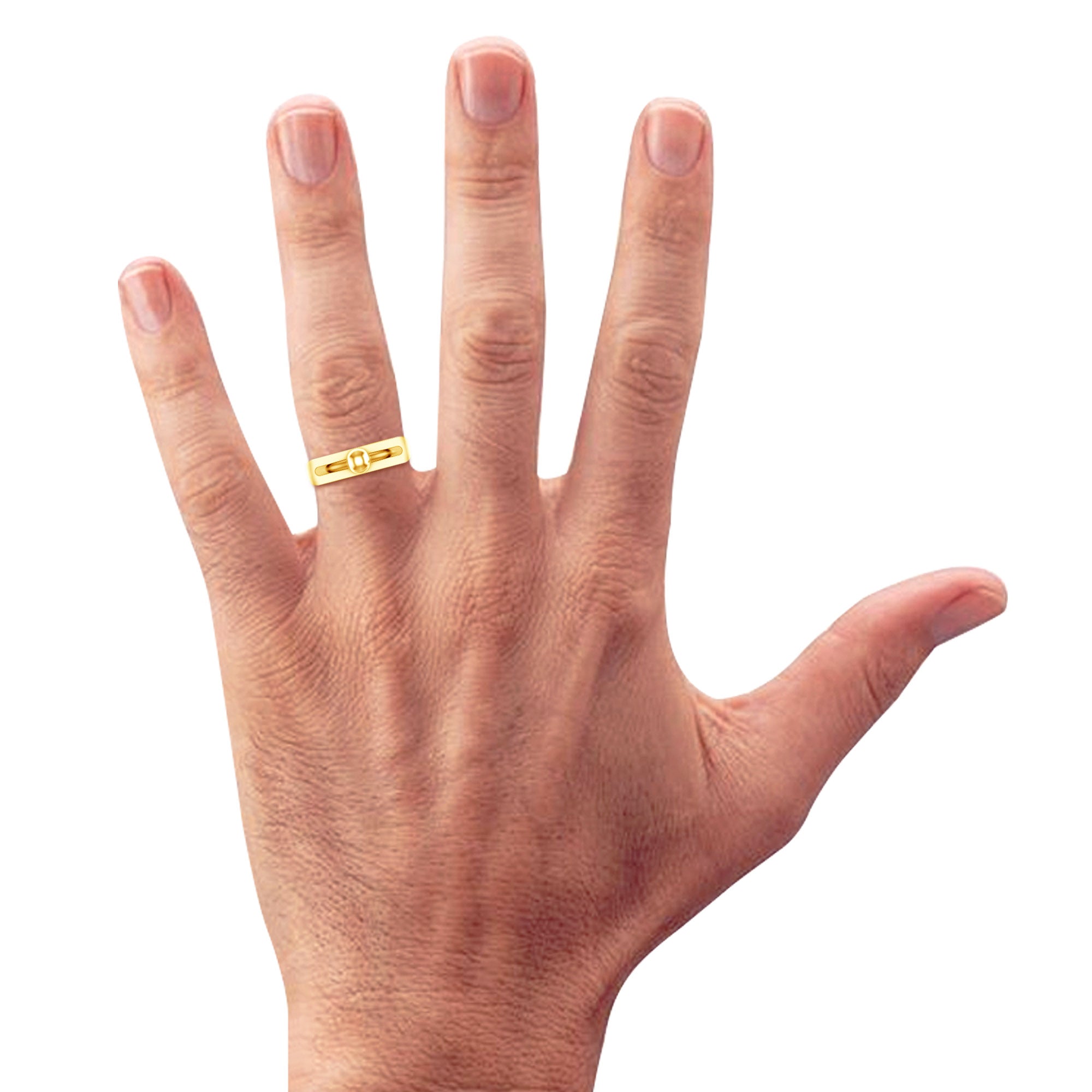 Men’s Yellow Gold Plating Ring