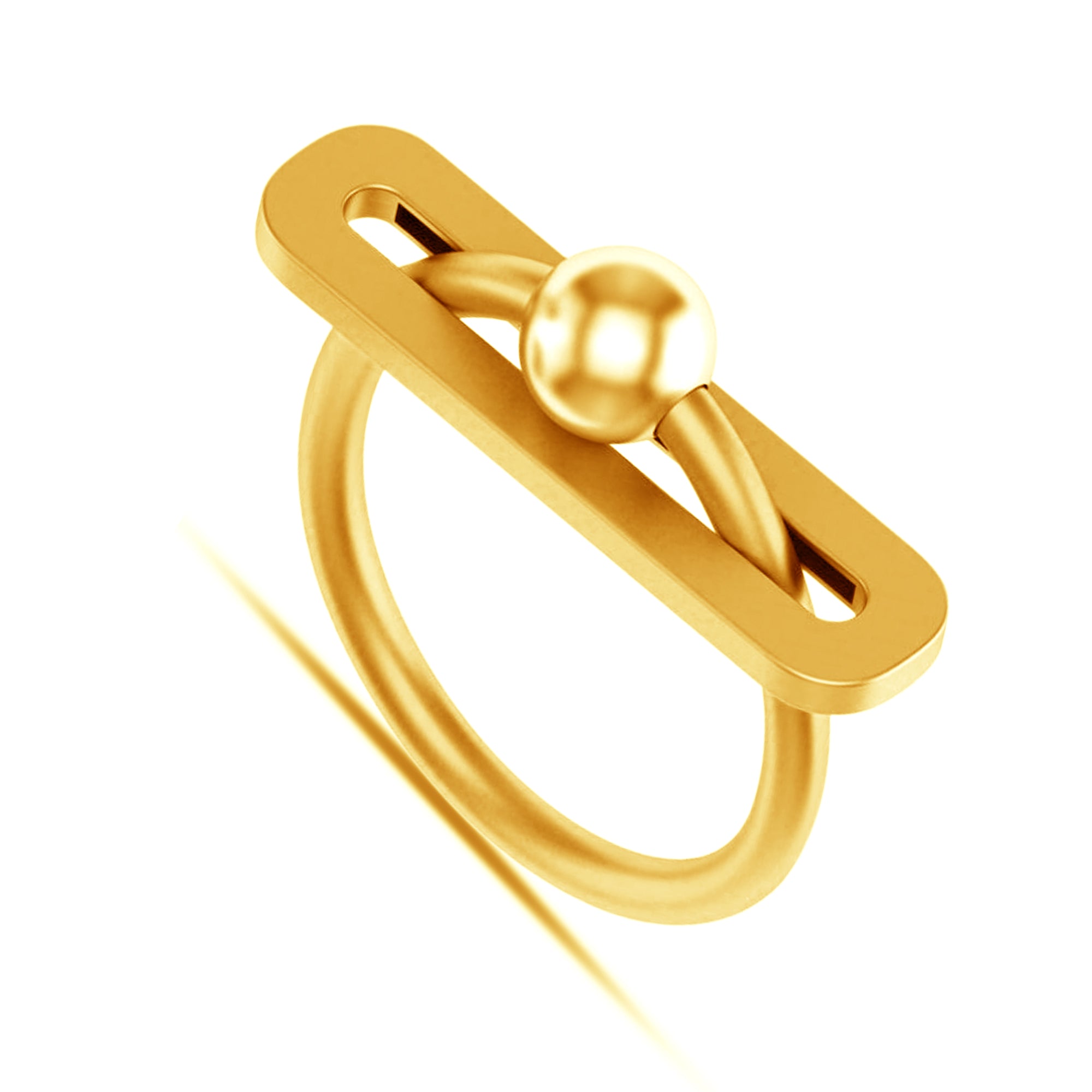 Men’s Yellow Gold Plating Ring