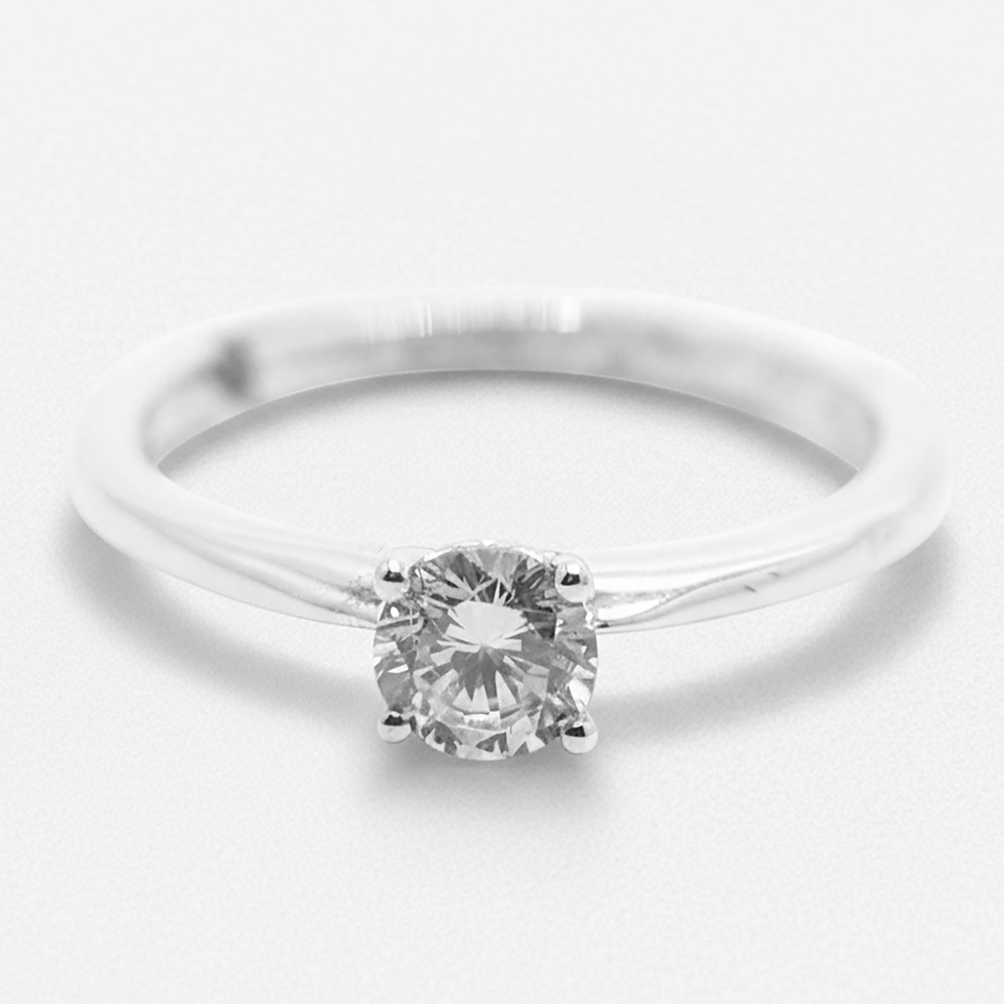 Timeless Solitaire Adjustable Ring