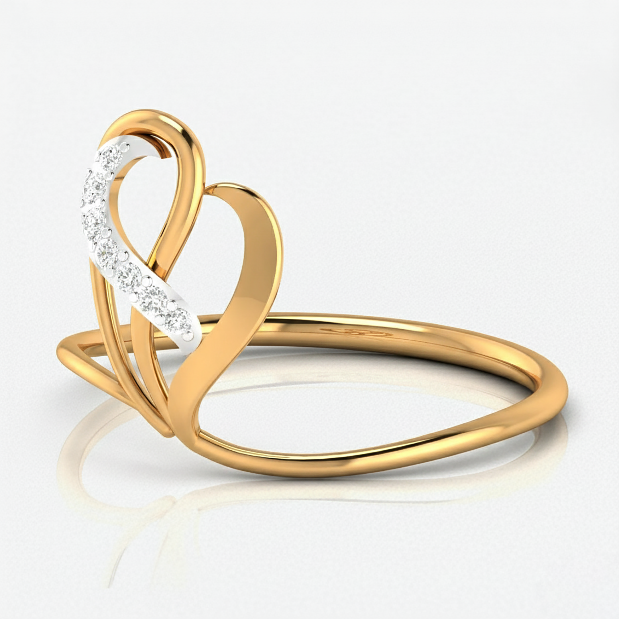 Heart Shape Love Symbol Ring