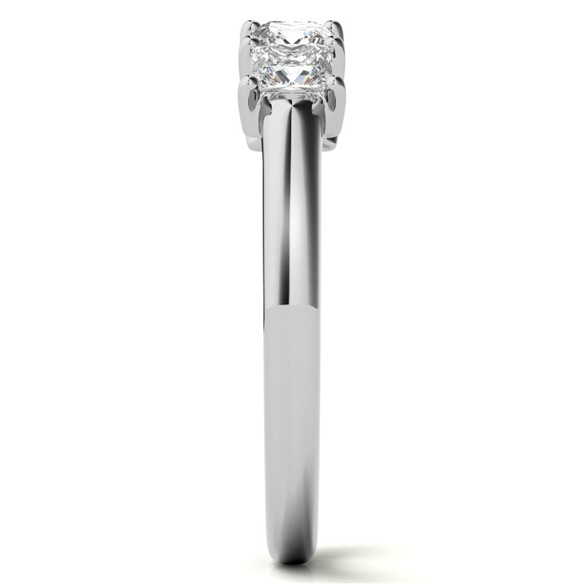 Five Stone Princess Cut Ring
