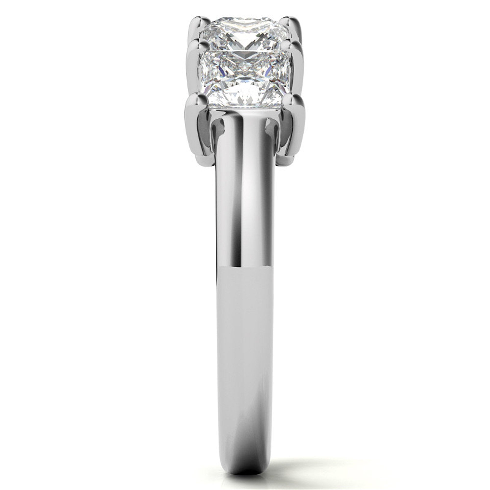 Elegant Five Stone Sparkle Ring