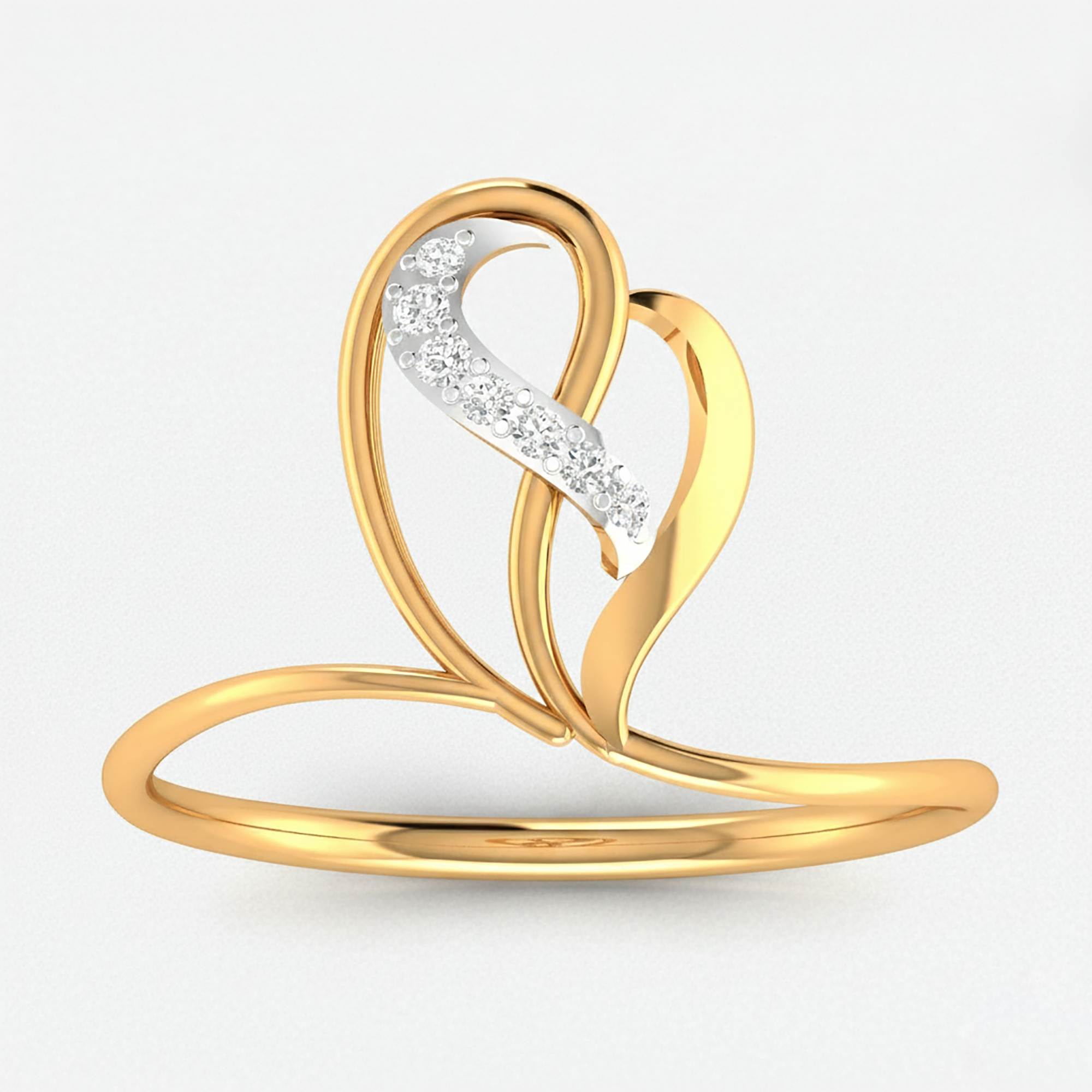 Heart Shape Love Symbol Ring