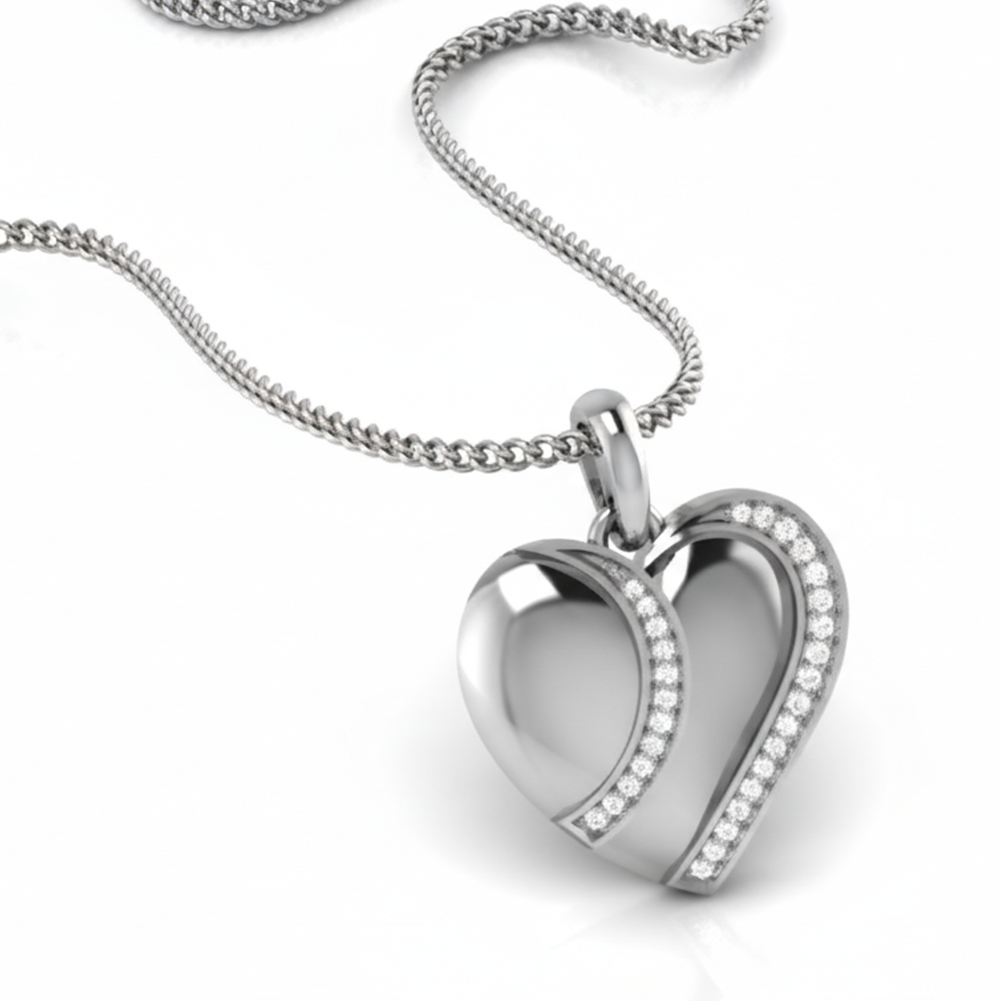 Diamond Heart Pendant