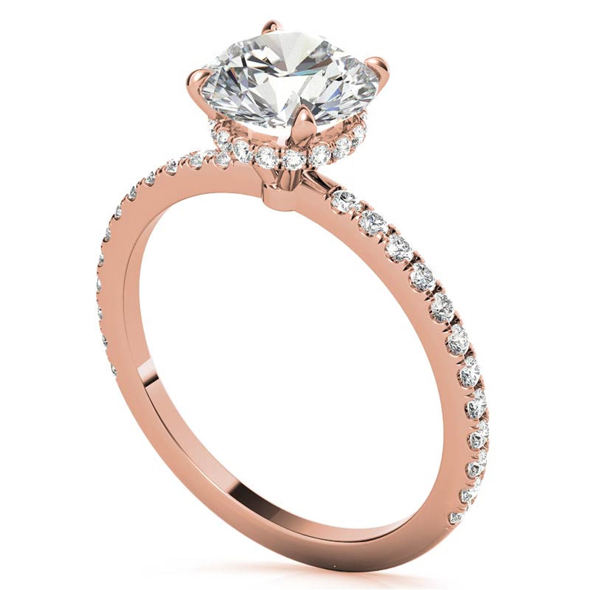 Stunning Rose Gold Plated Ring for Women