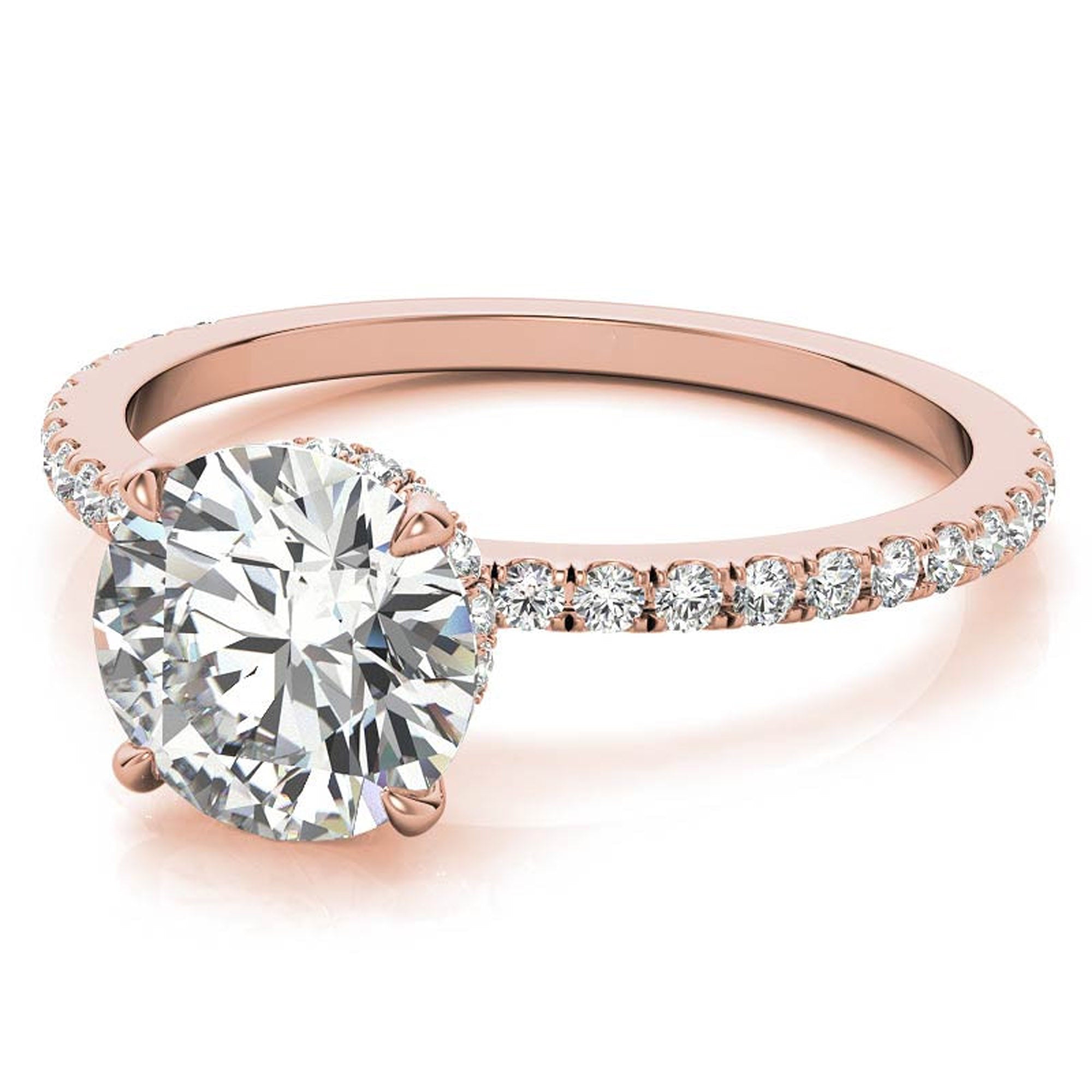 Stunning Rose Gold Plated Ring for Women