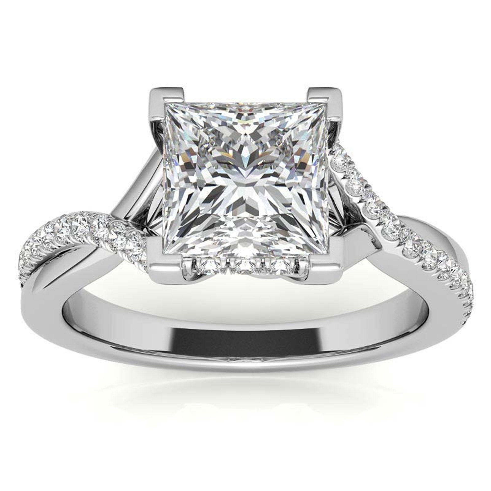 Twisted Engagement Rings