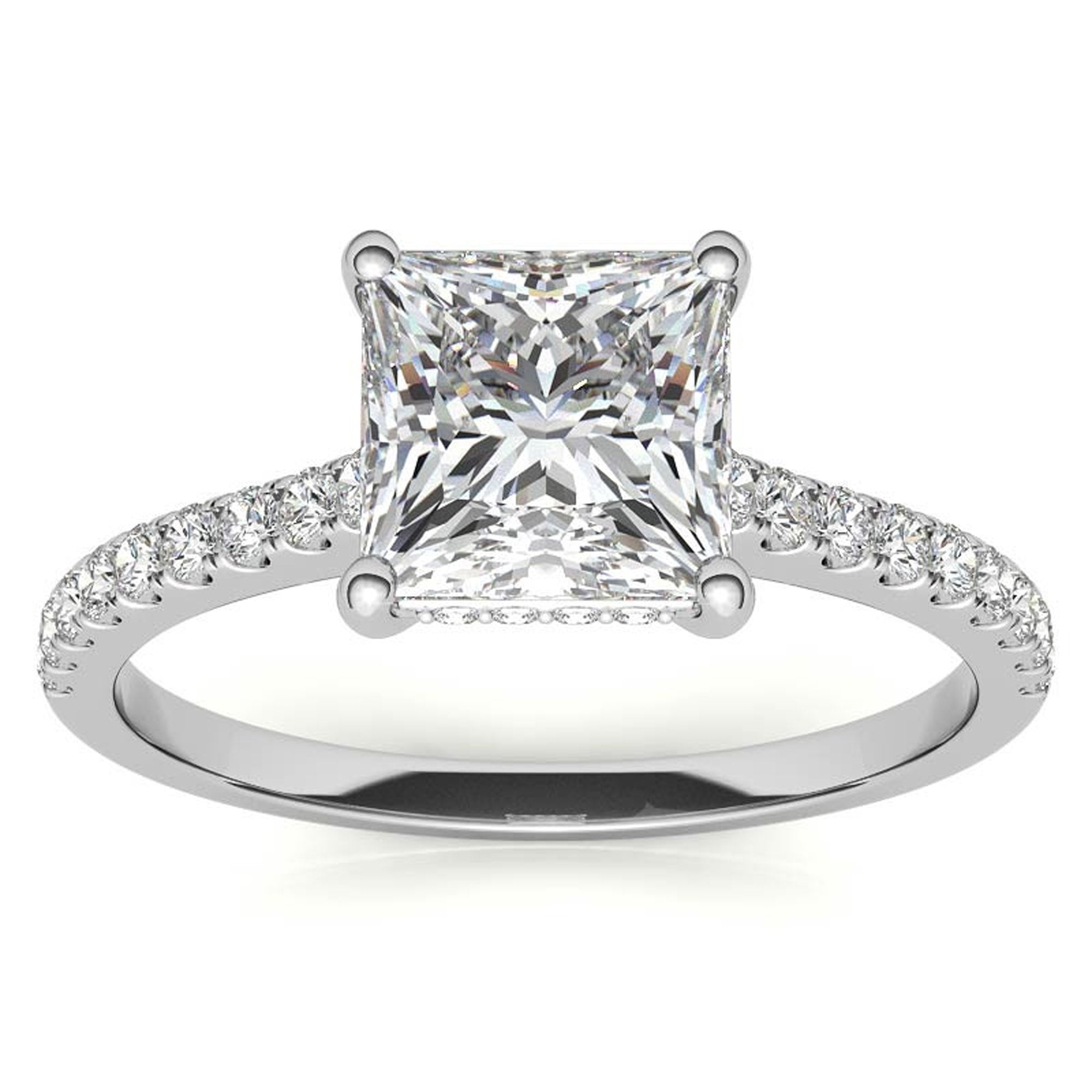 Princess Cut Solitaire Ring