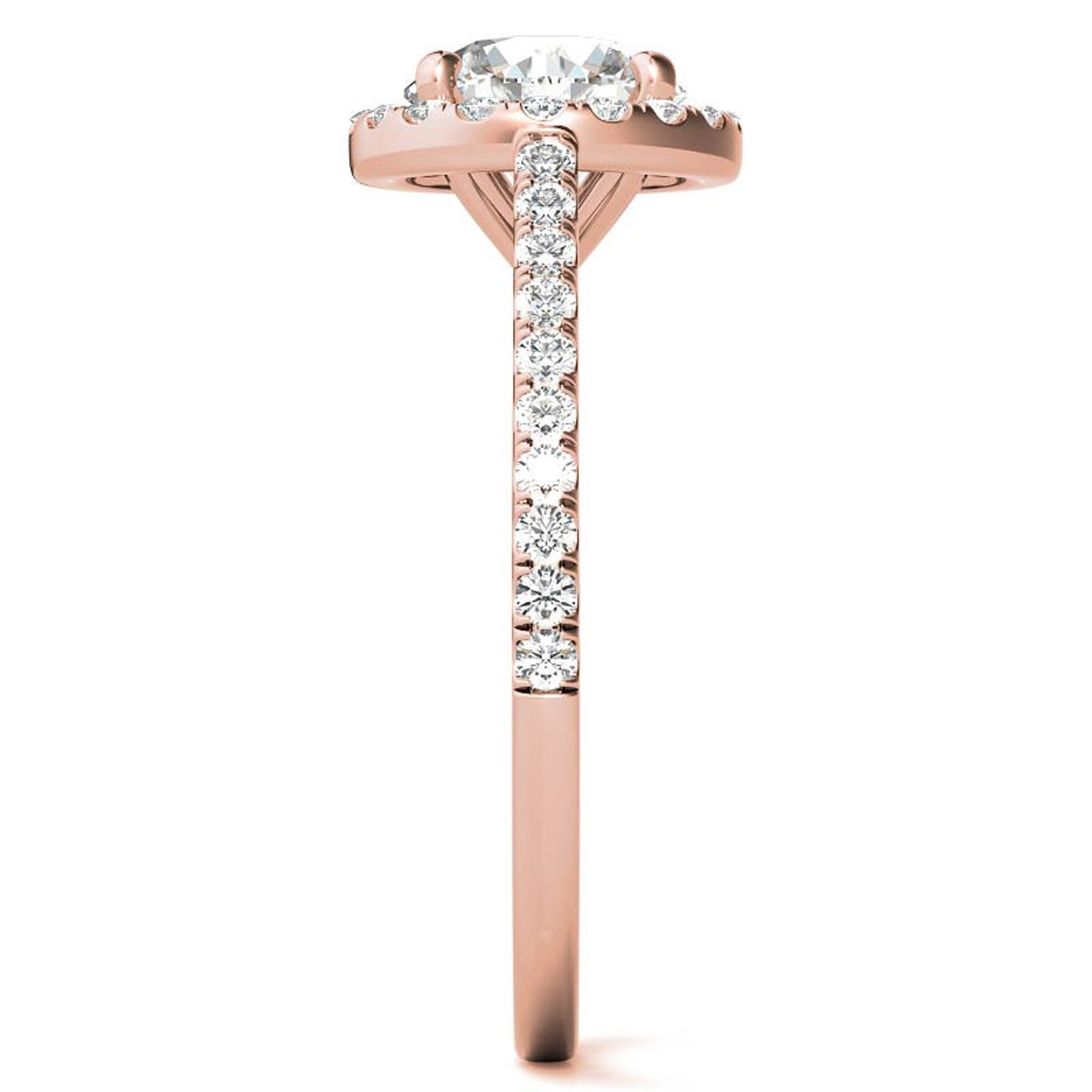 Elegant Halo Design Ring for Women