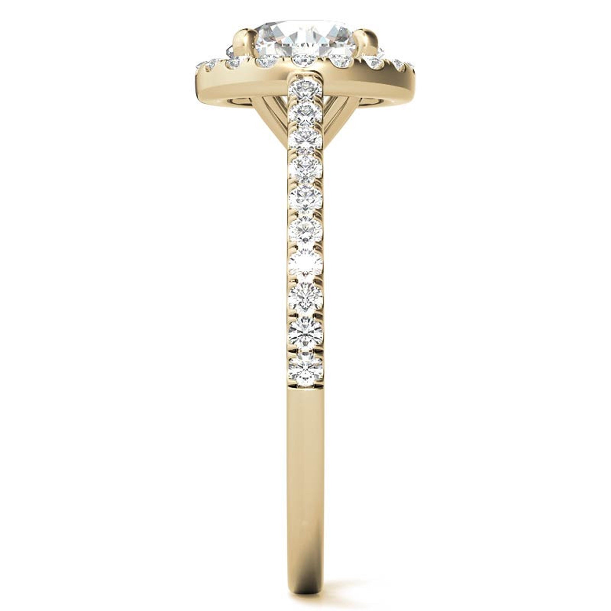 Elegant Halo Design Ring for Women