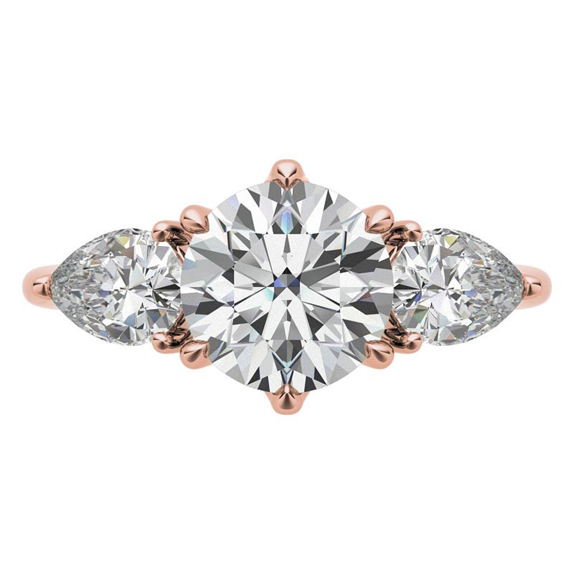 Stackable Rose Gold Ring Set
