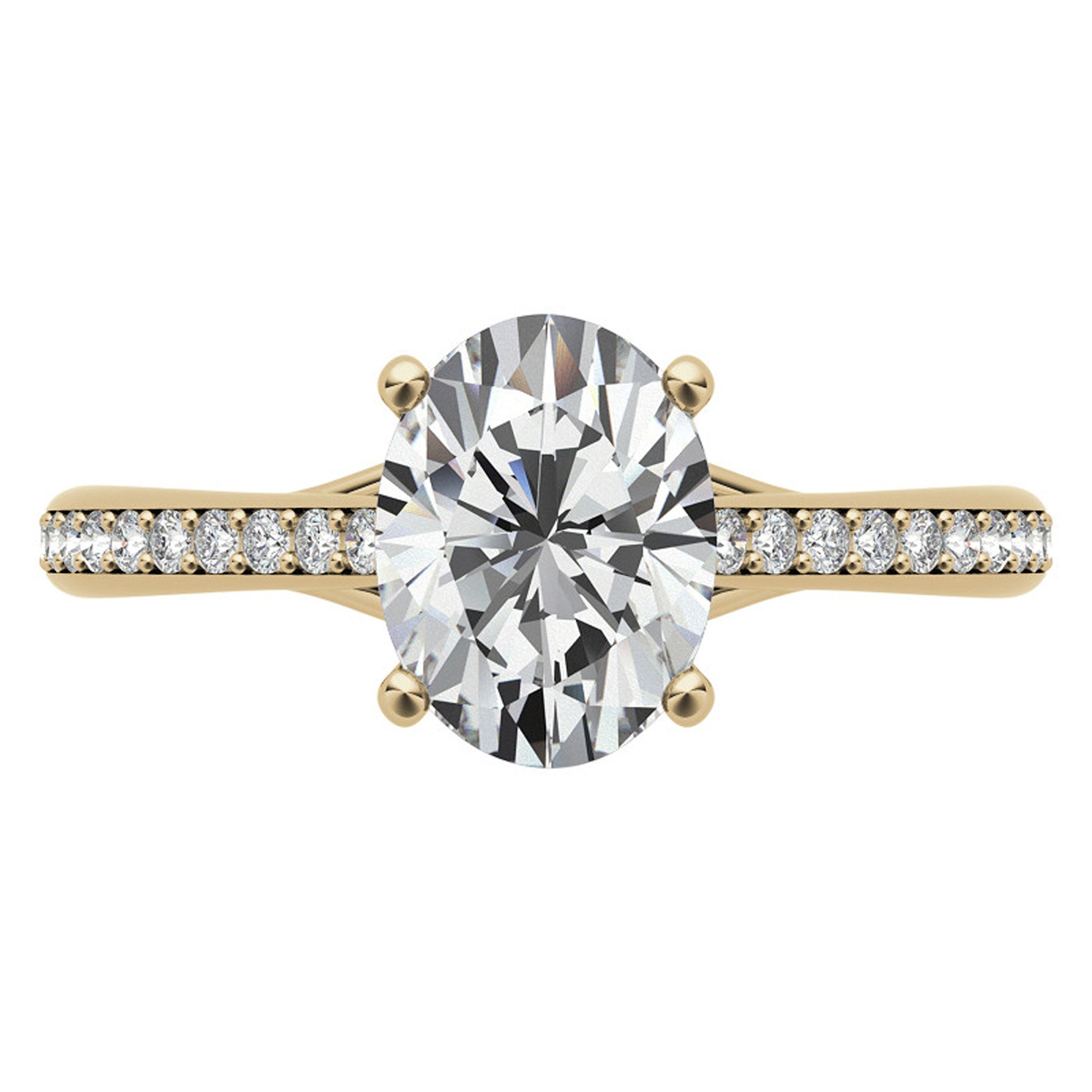 Silver Elegant Sparkle Band Ring