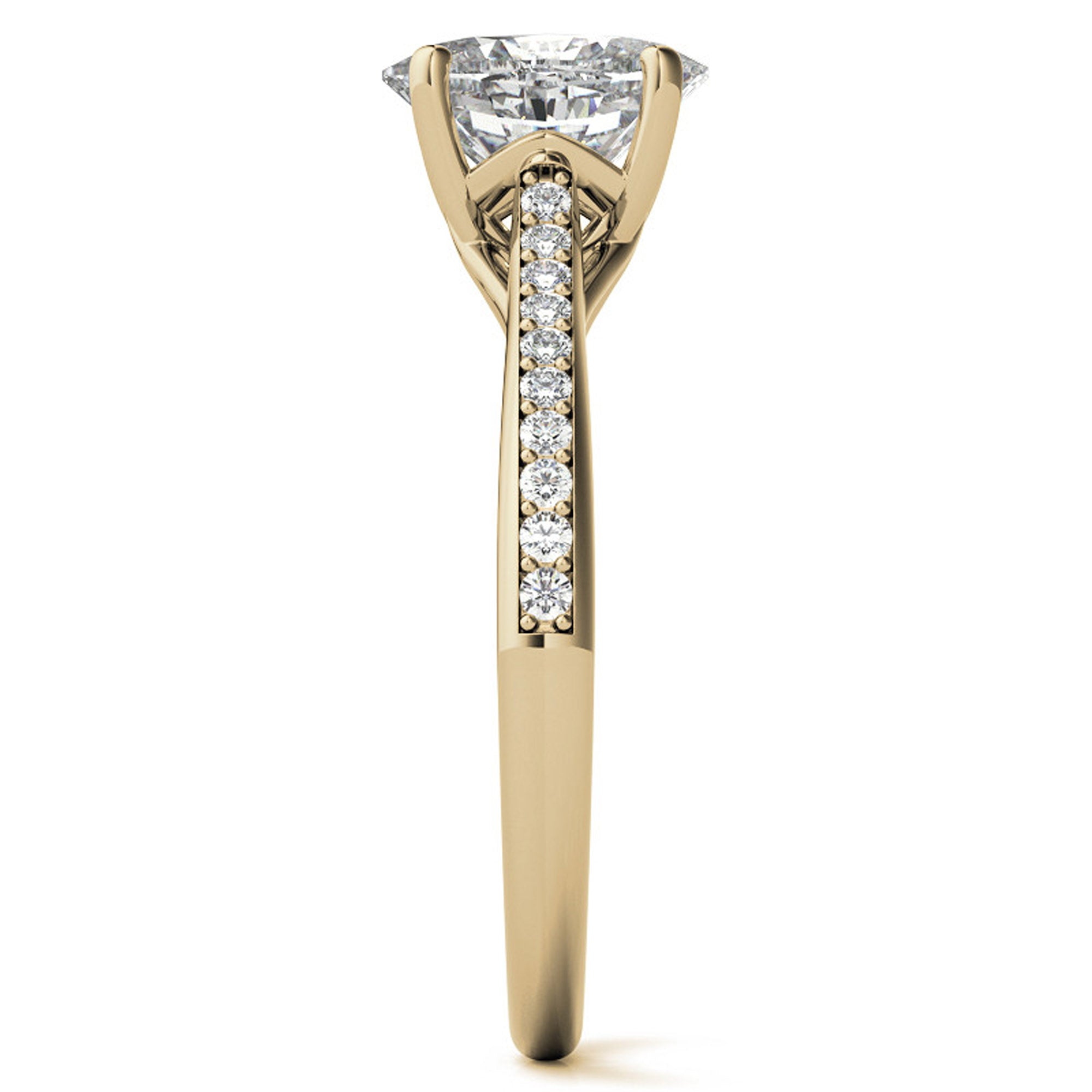 Silver Elegant Sparkle Band Ring