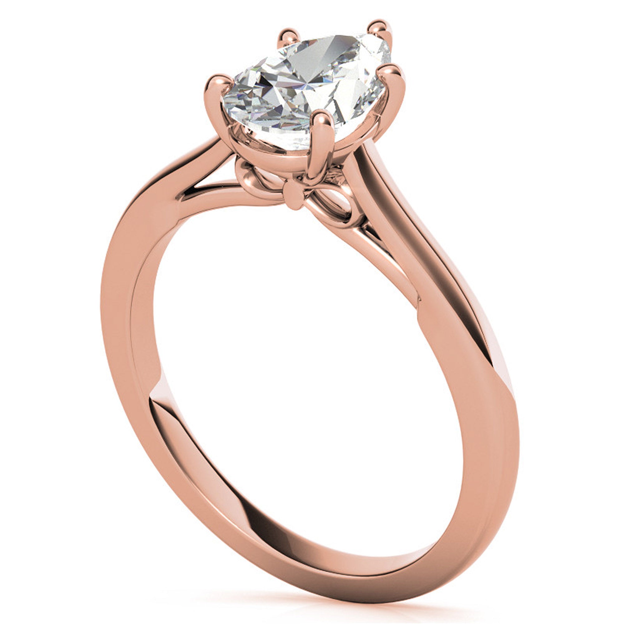 Silver Moonlit Whisper Ring
