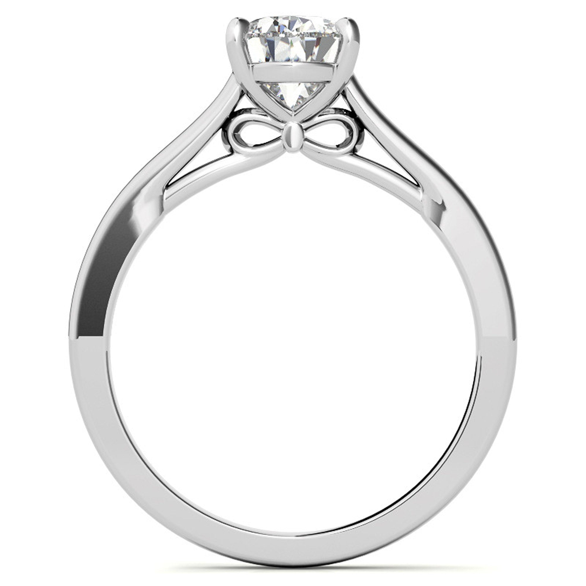 Silver Celestial Glow Ring