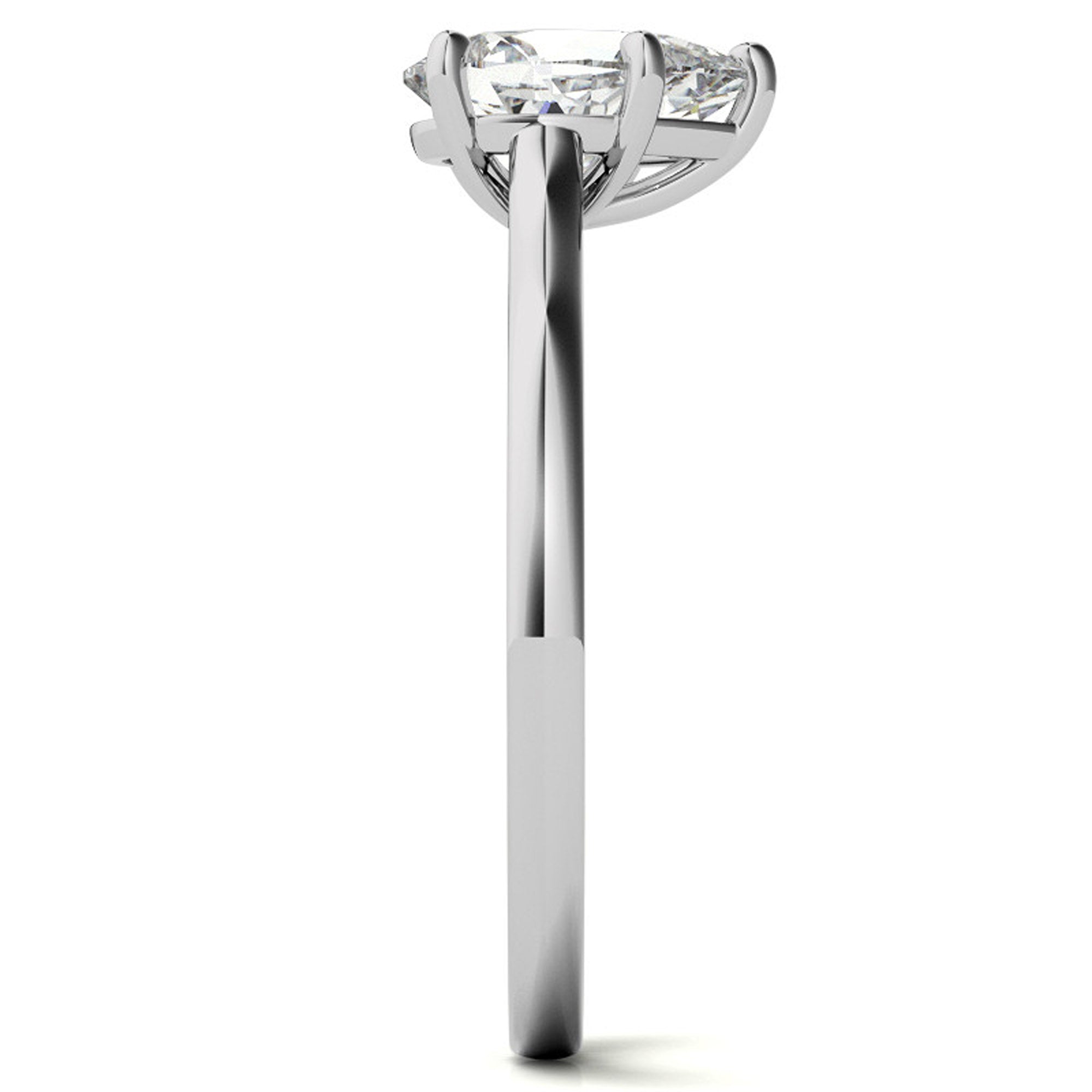 Silver Celestial Glow Ring