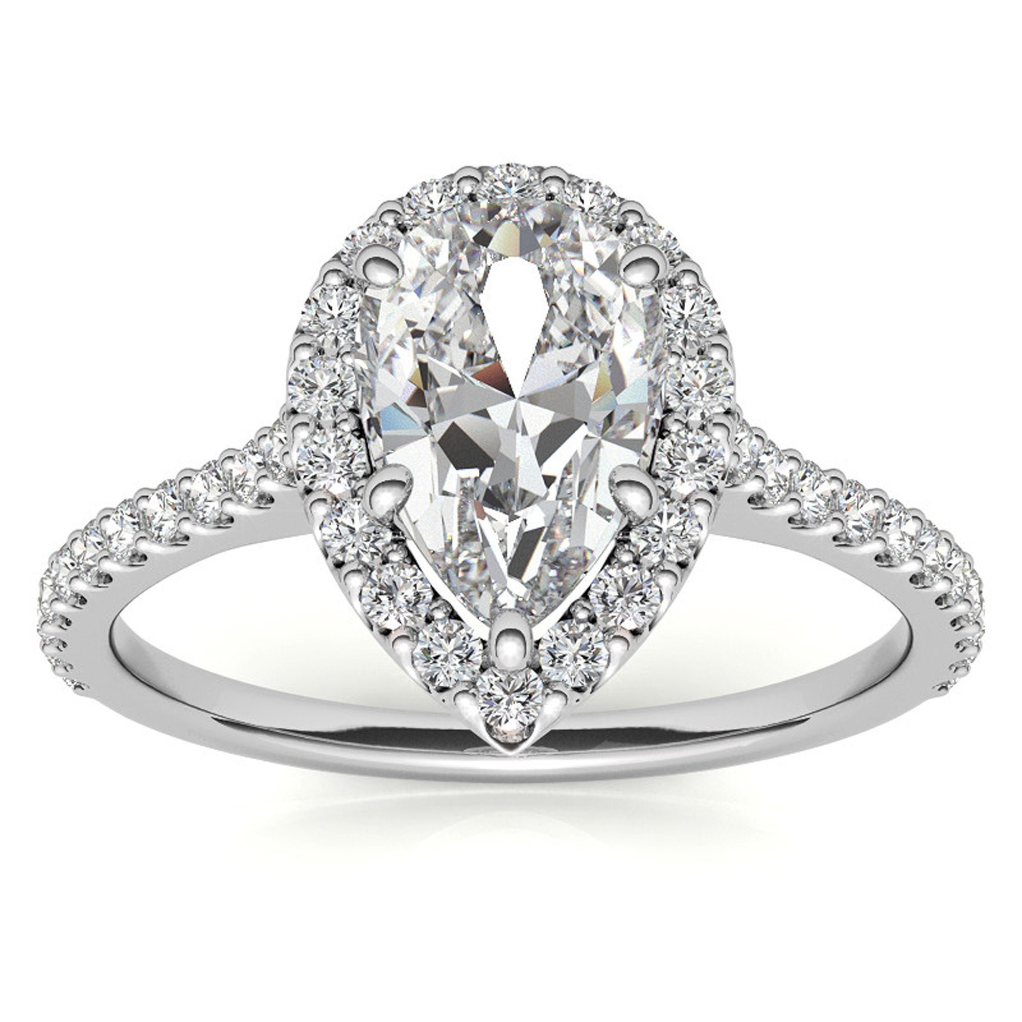 Silver Charming Bridal Ring