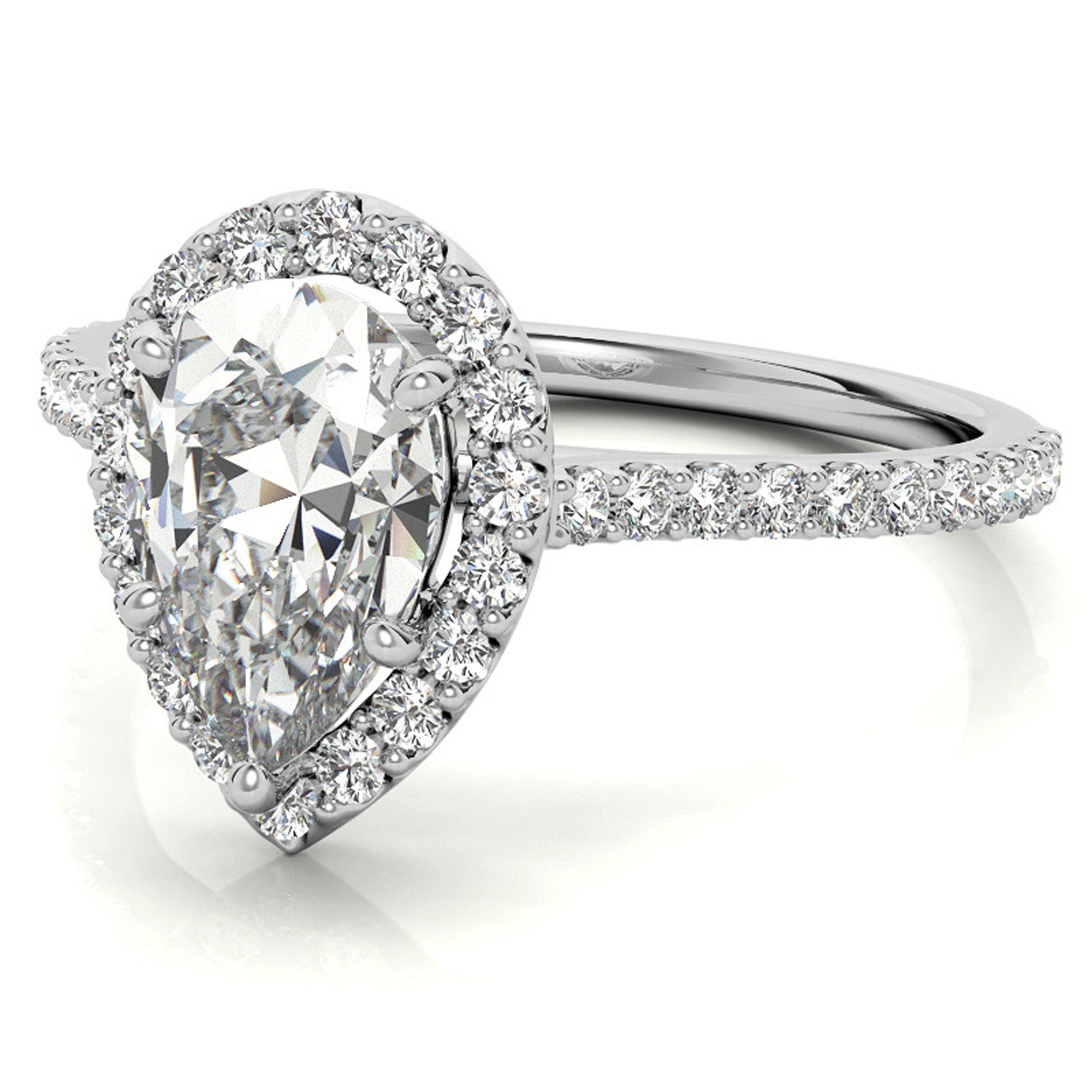 Silver Charming Bridal Ring