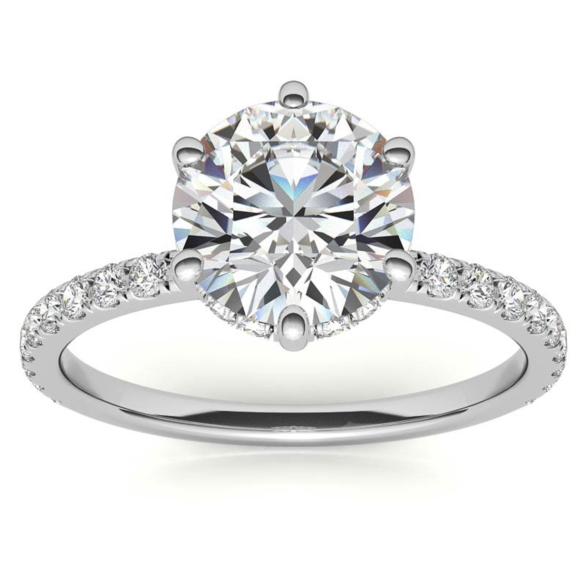 Sparkling American Diamond Ring