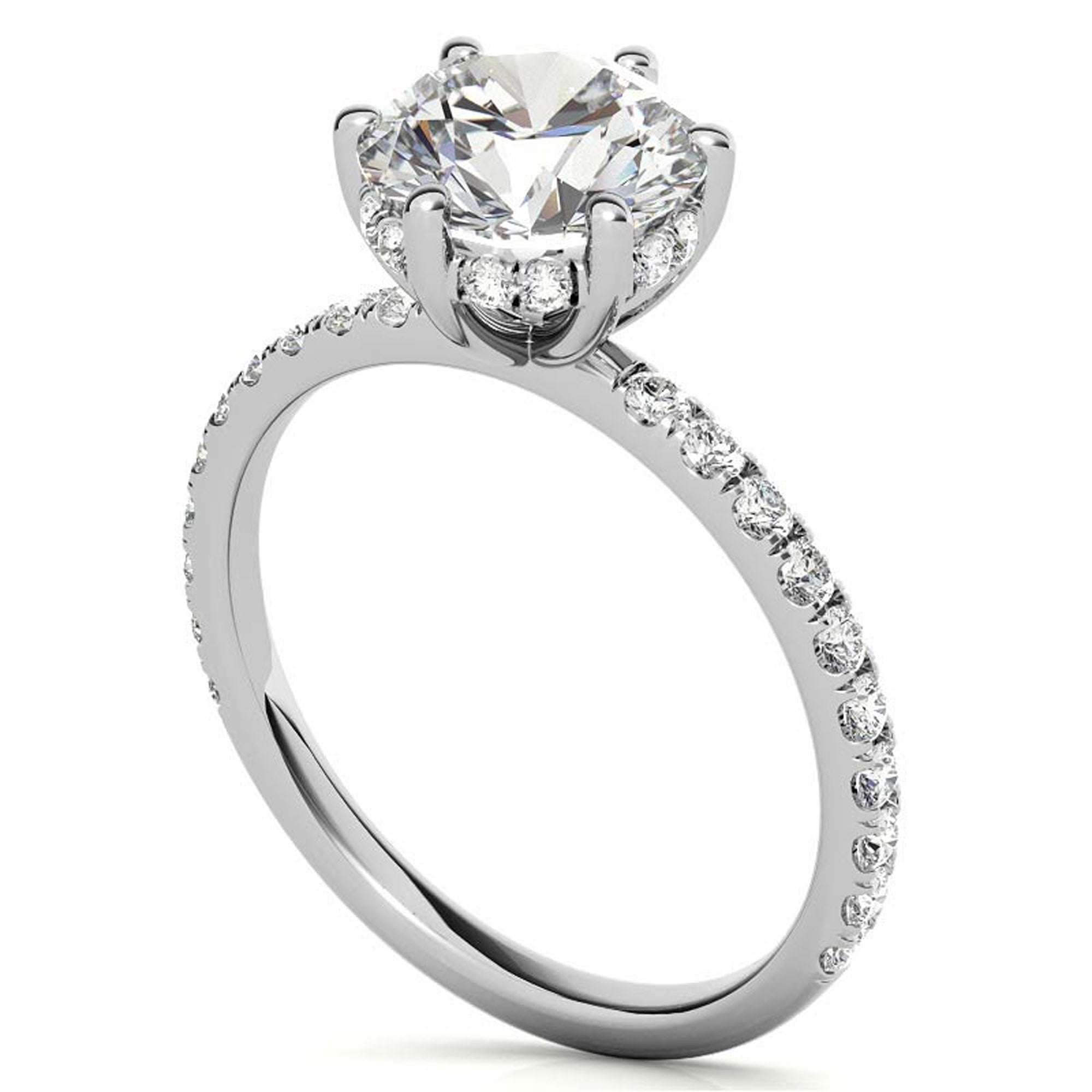 Sparkling American Diamond Ring