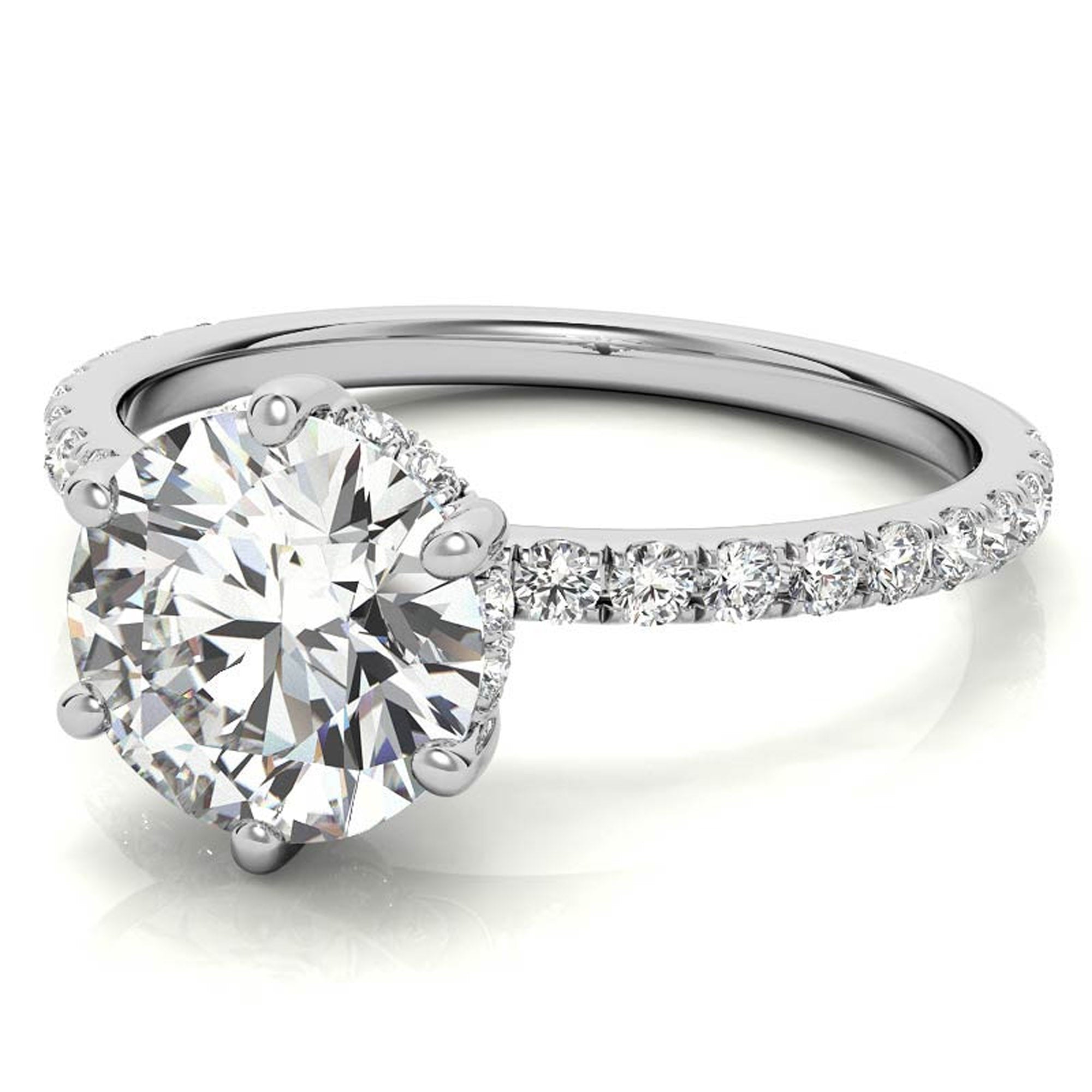 Sparkling American Diamond Ring