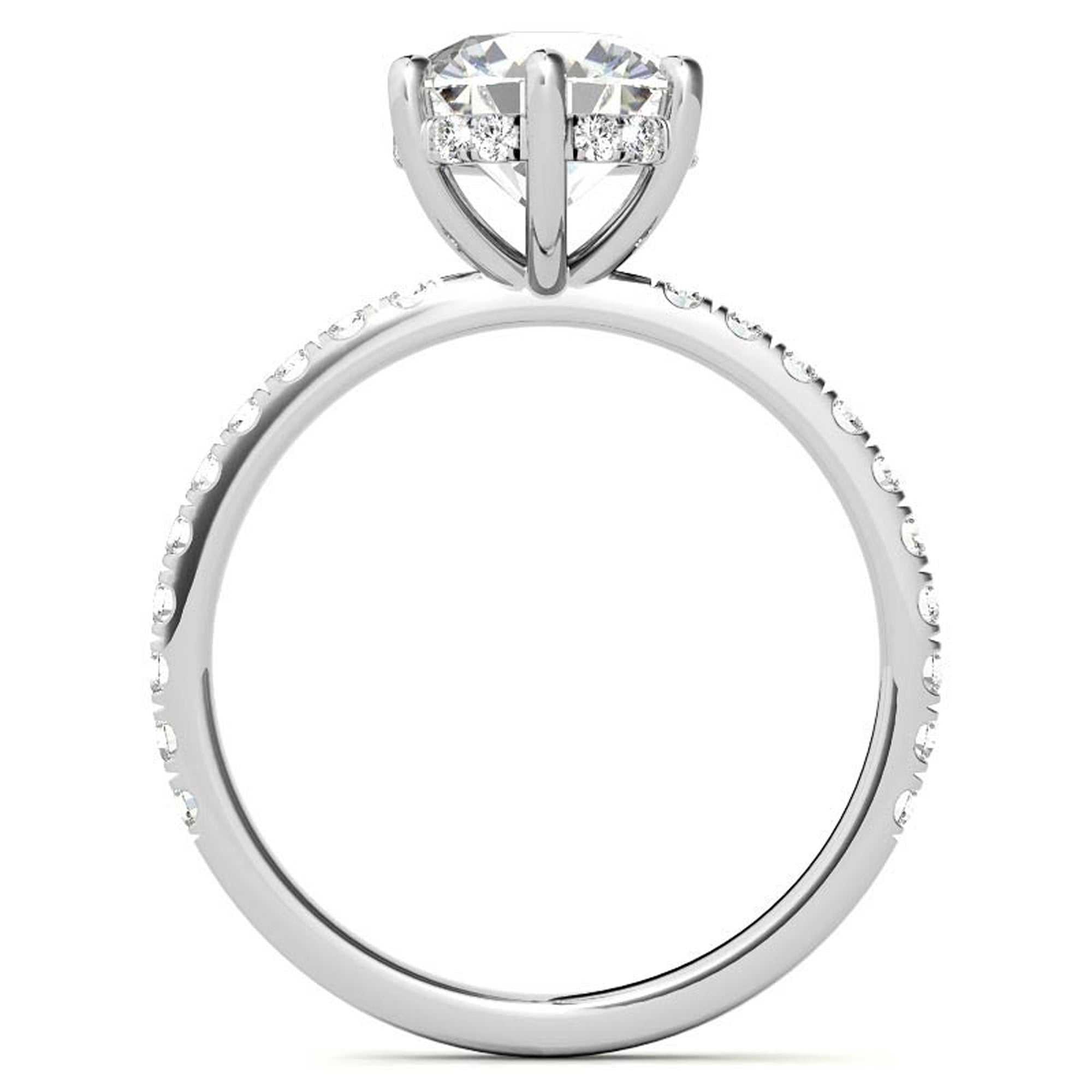 Sparkling American Diamond Ring