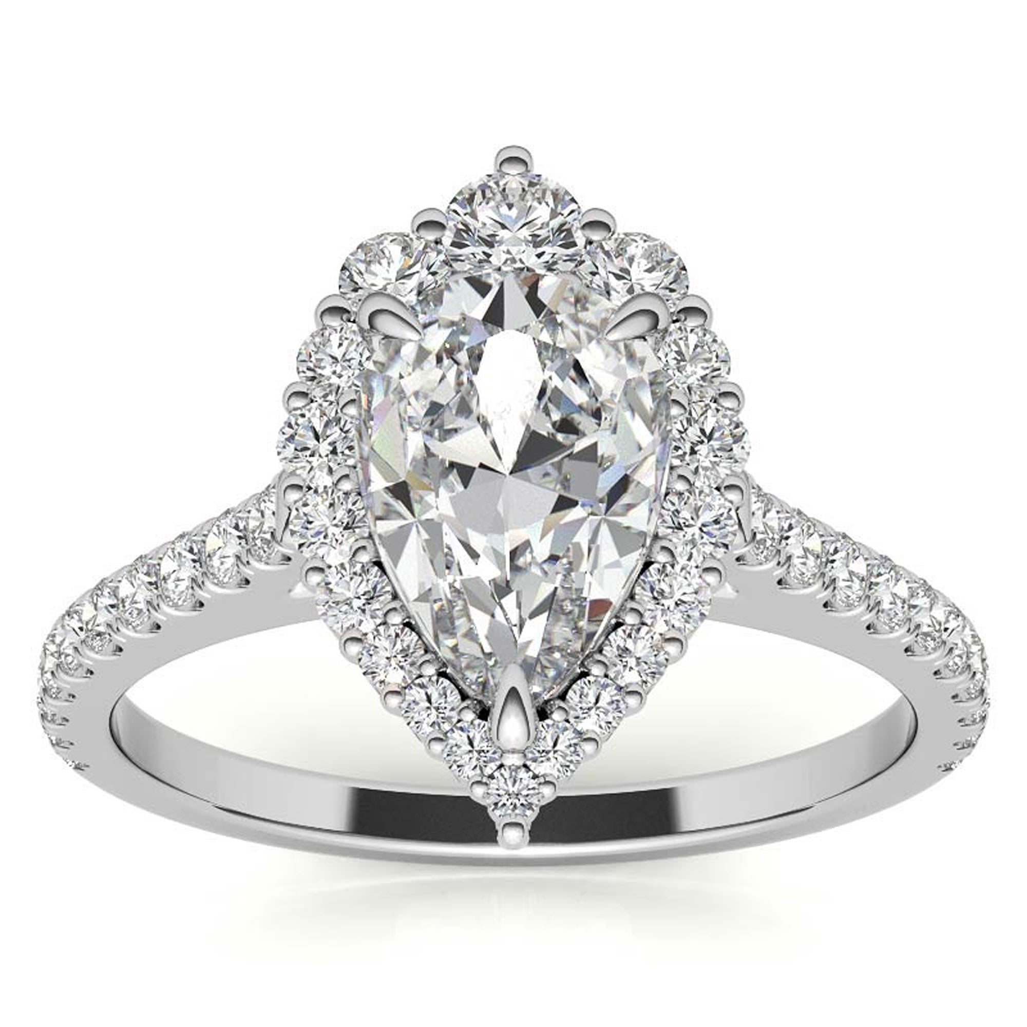 Silver Meadow Light Ring