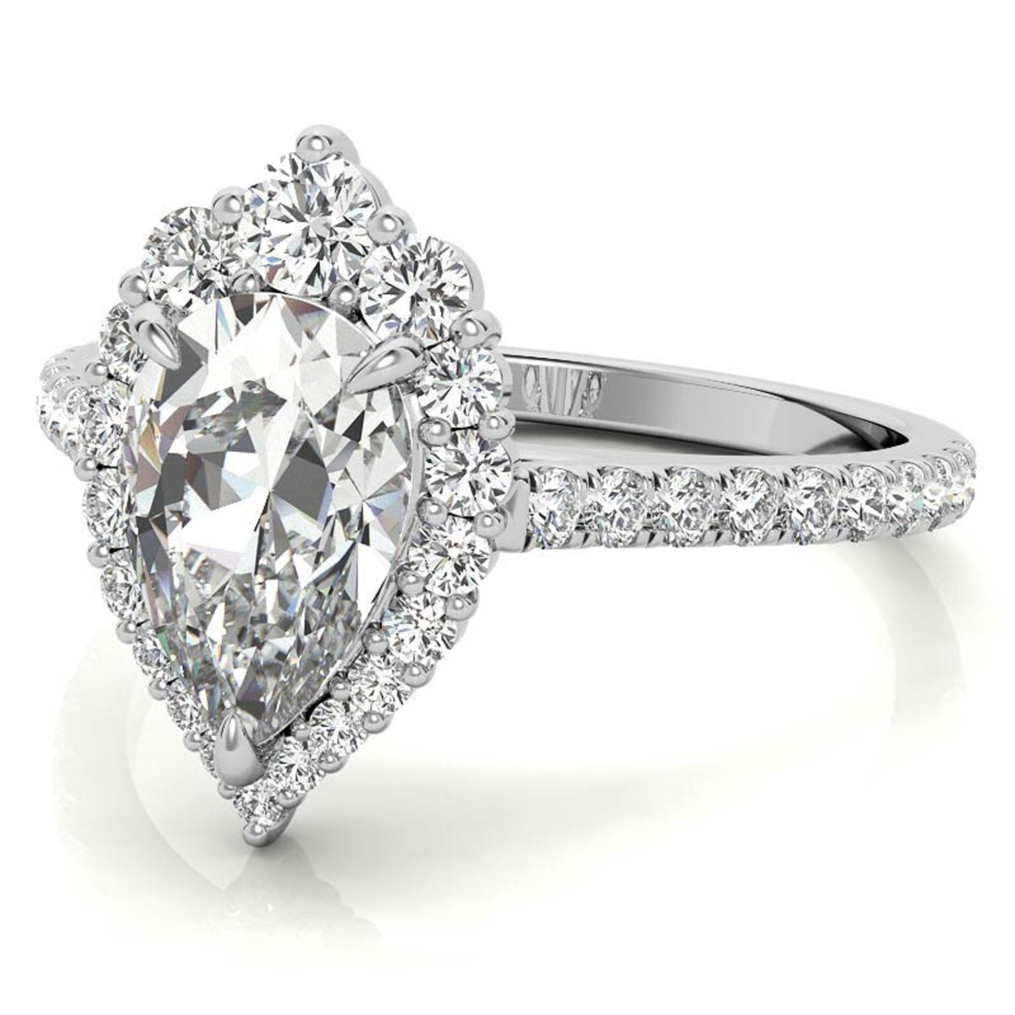 Silver Meadow Light Ring