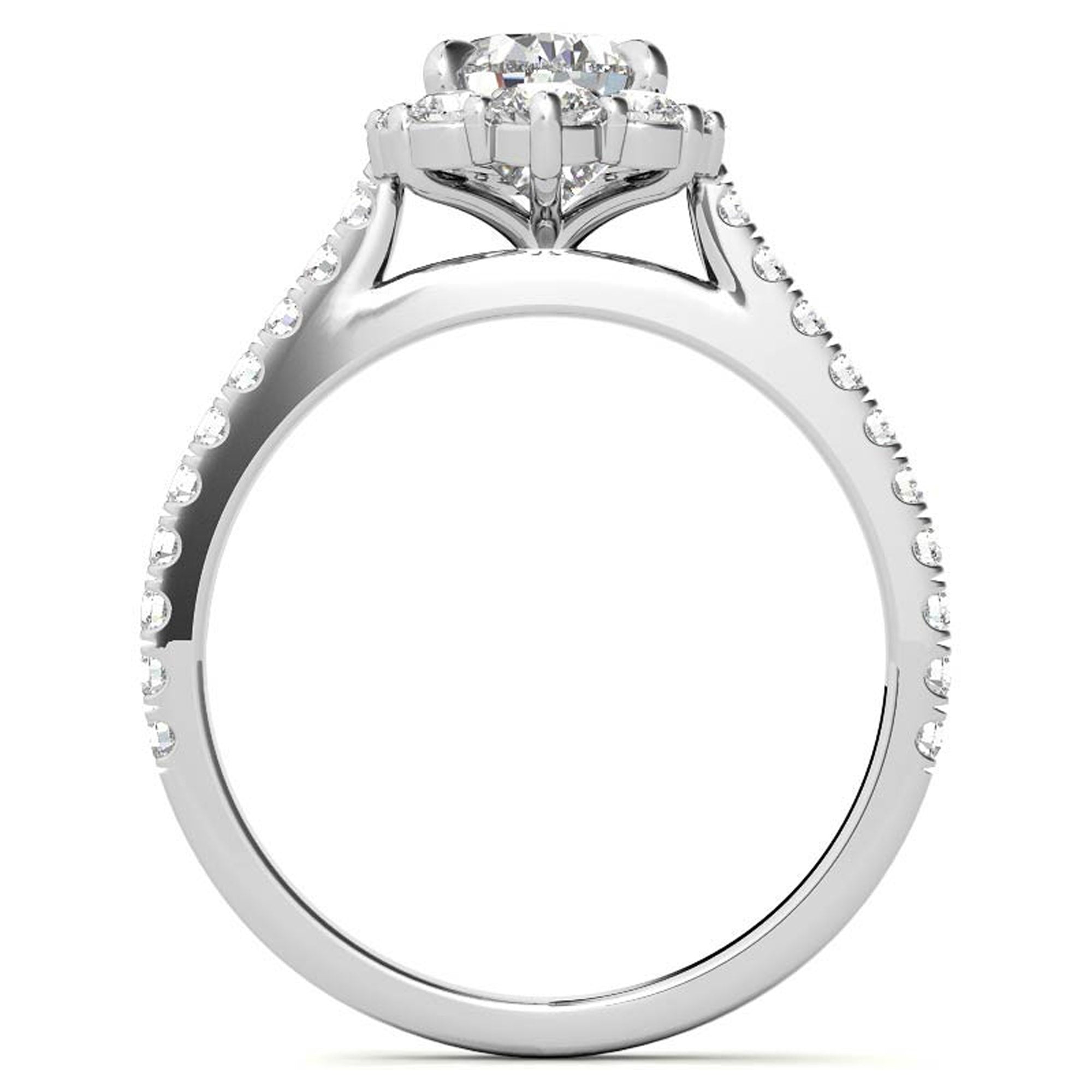 Silver Meadow Light Ring