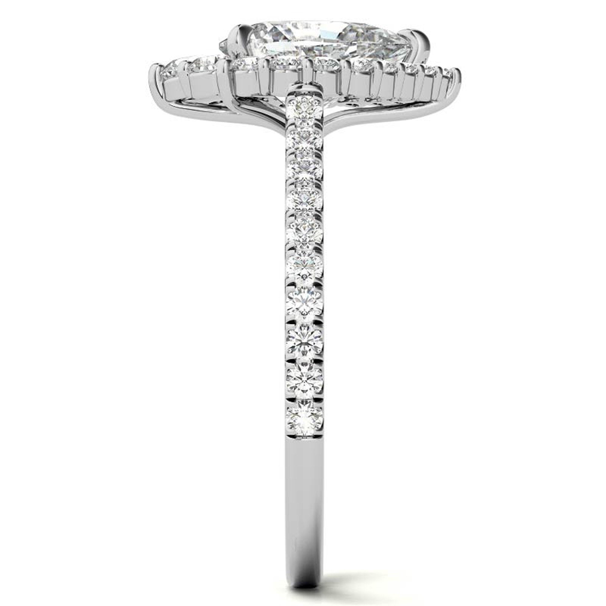 Silver Meadow Light Ring