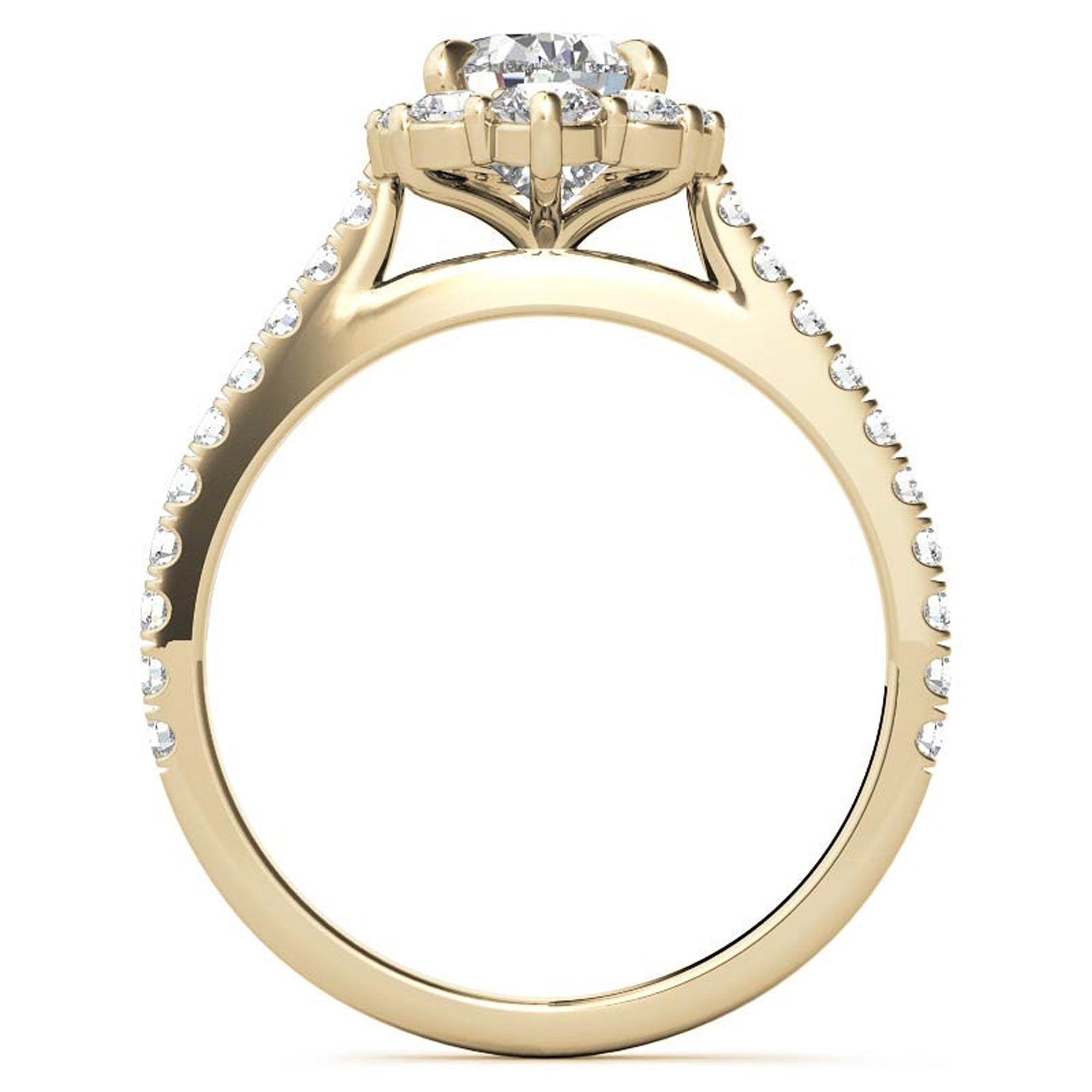 Silver Garden Glow Ring