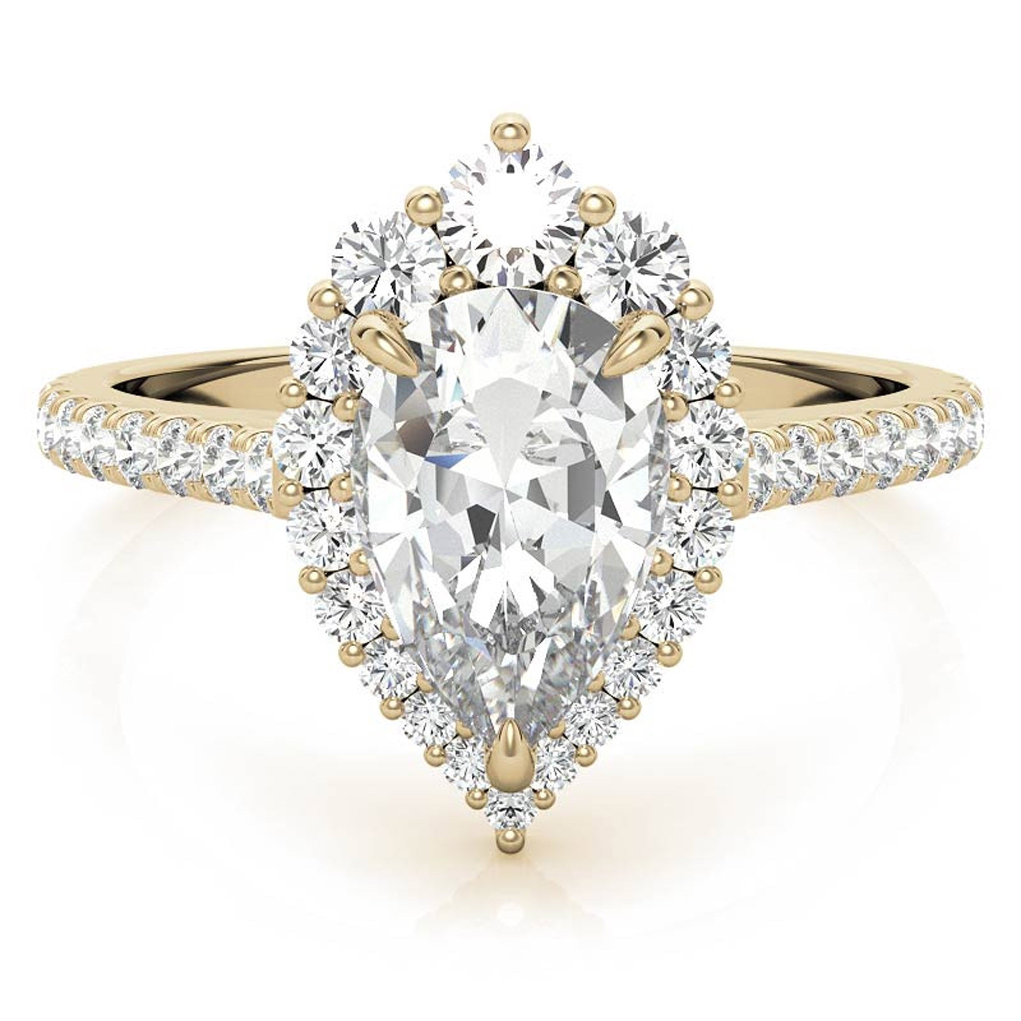 Silver Garden Glow Ring