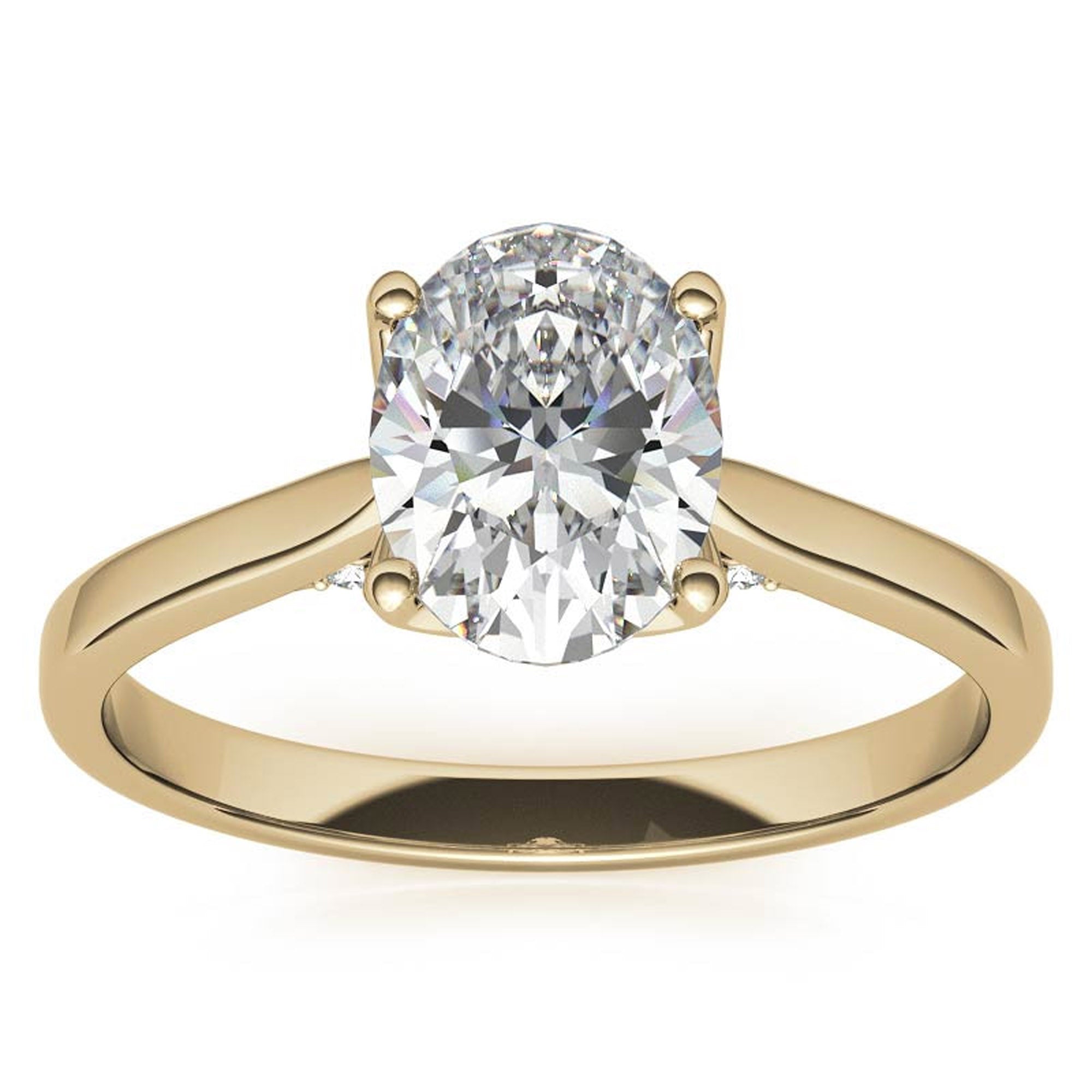 Silver Elegant Spark Ring