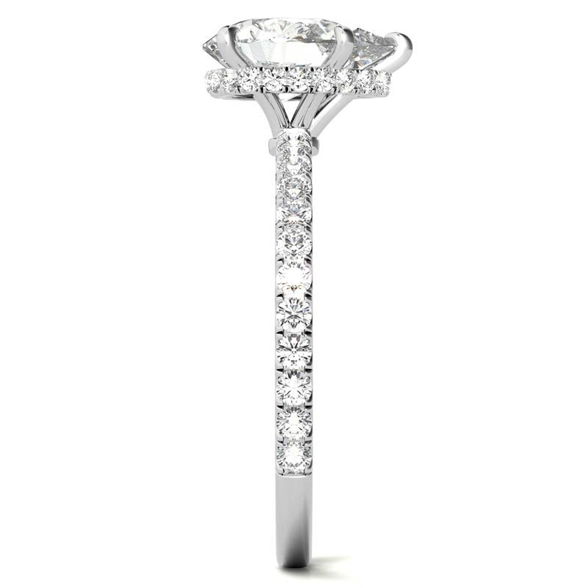 Silver Cinderella Sparkle Ring