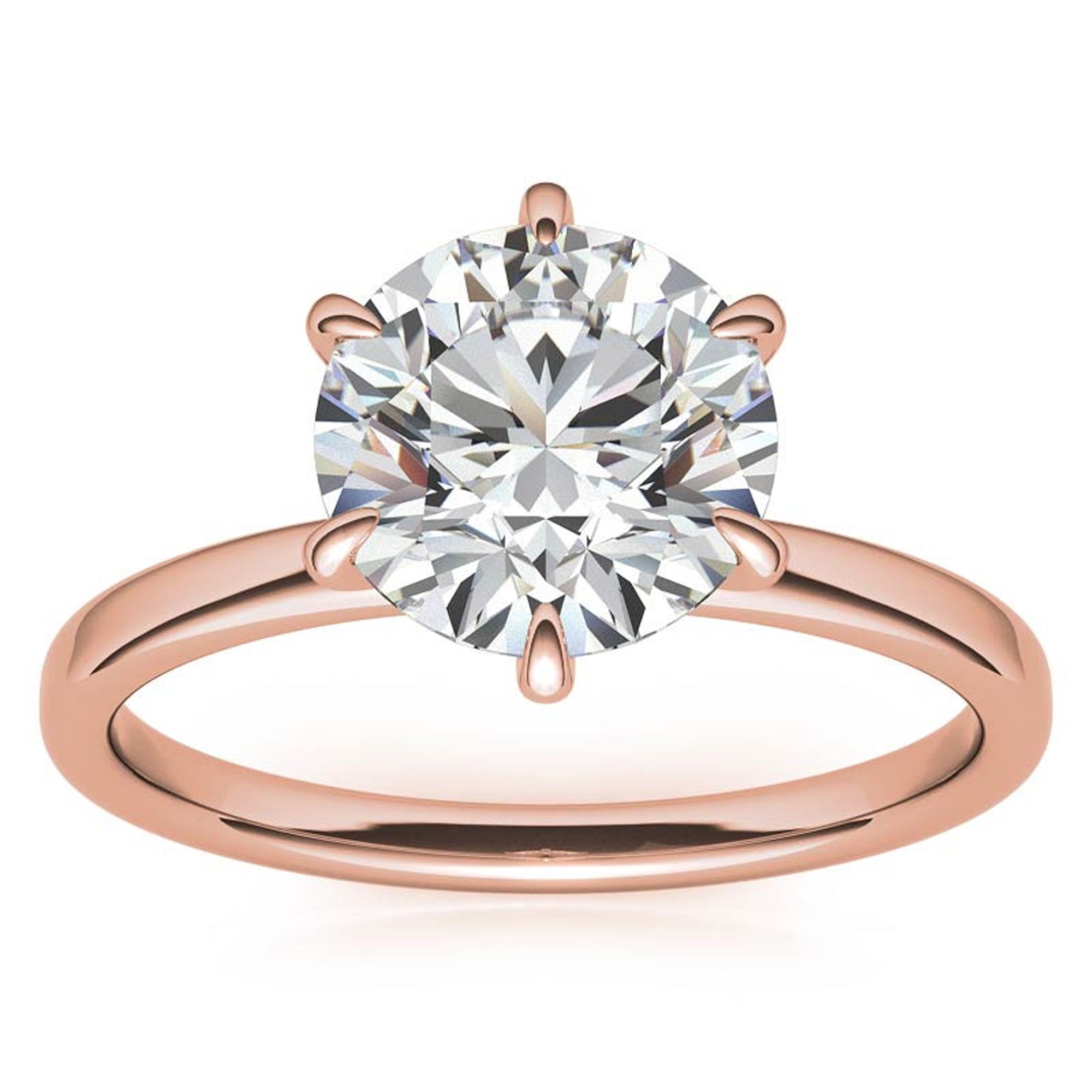 Timeless Round Cut Solitaire Ring